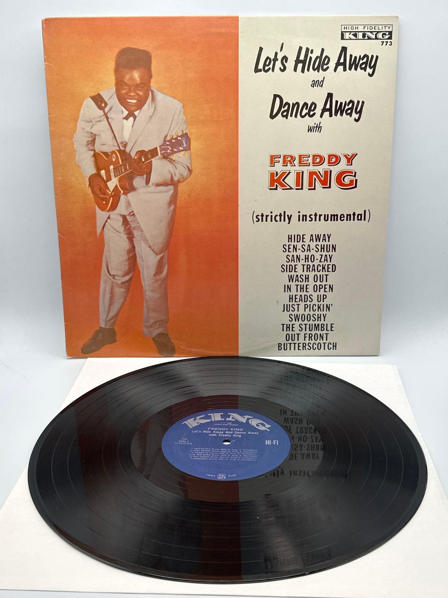 2 Albums: Freddy King Record and Lee Andrews and the Hearts record (1 of 13)