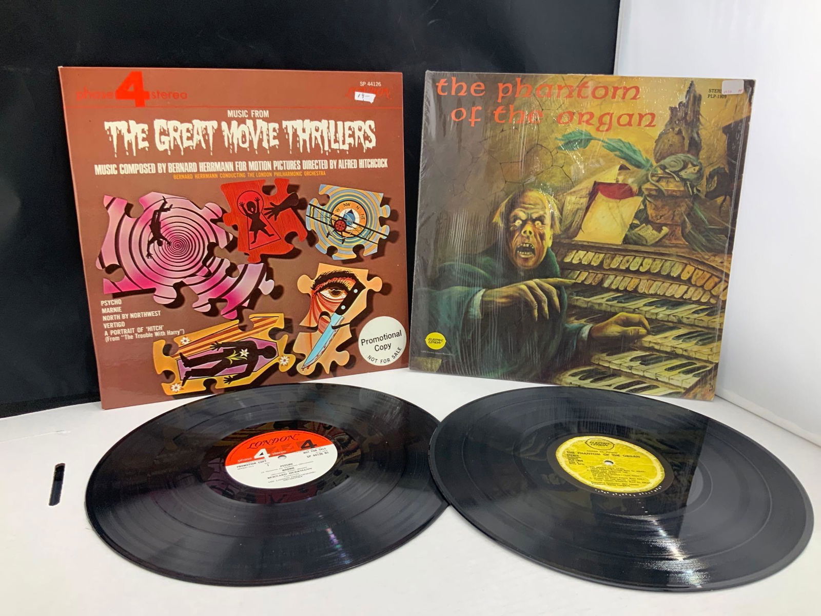 2-records MUSIC FROM THE GREAT MOVIE THRILLERS Vinyl LP 1969 London Records Promo (1 of 12)