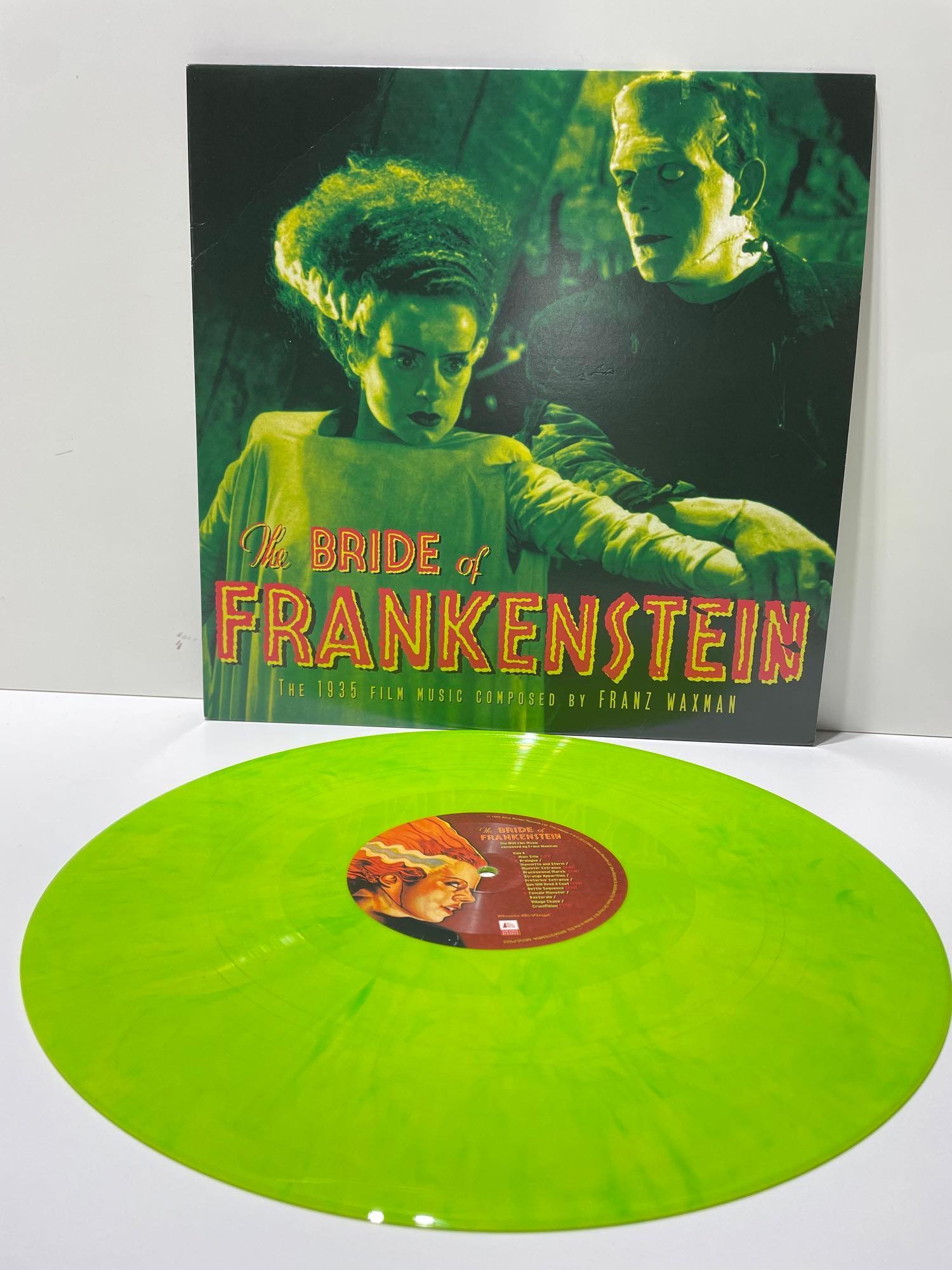 BRIDE OF FRANKENSTEIN Slime Green LTD ED #000146 Horror  LP (1 of 12)