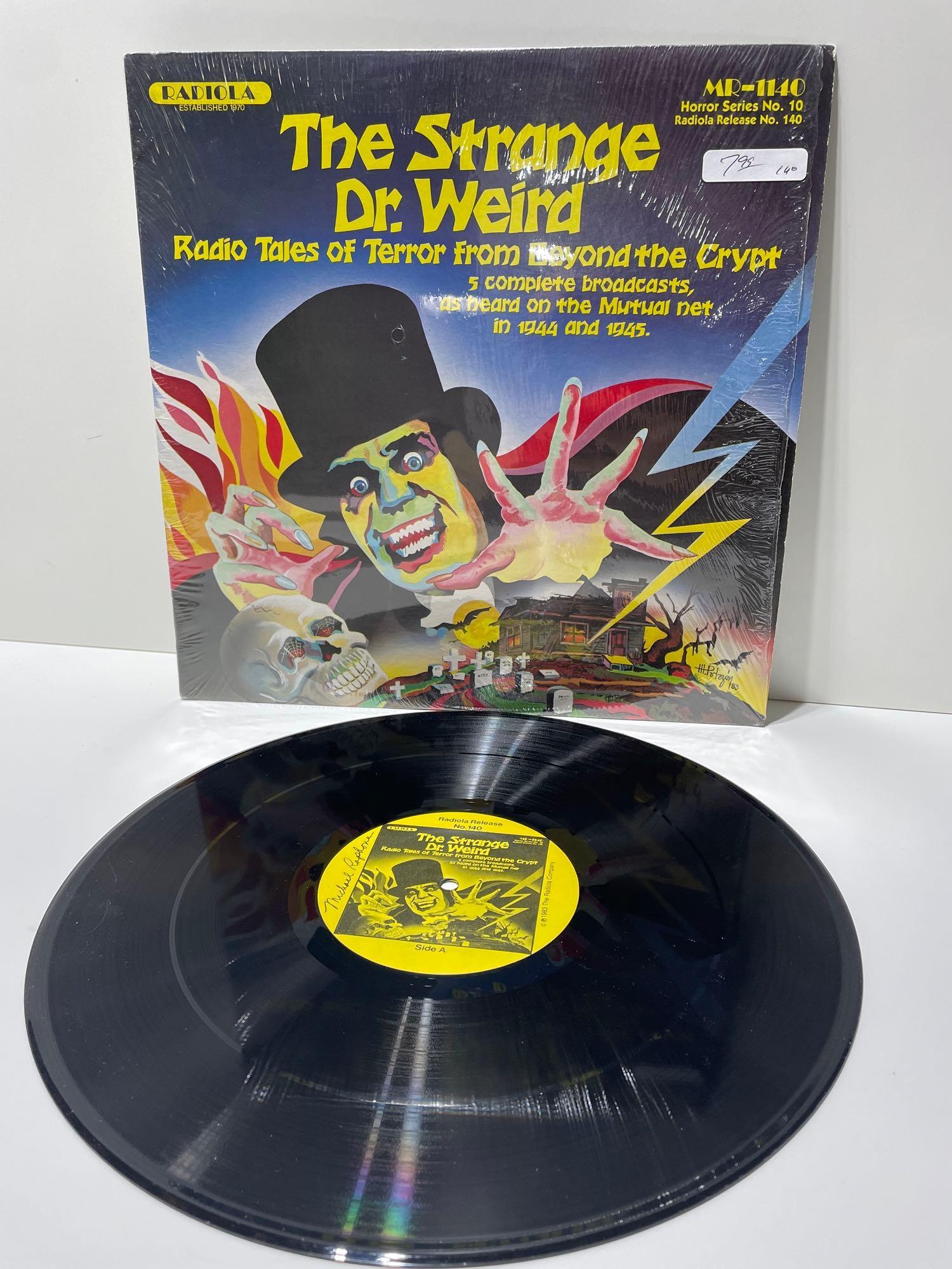 The Strange Dr. Weird Radio Tales Of Terror From Beyond The Crypt record vinyl (1 of 10)