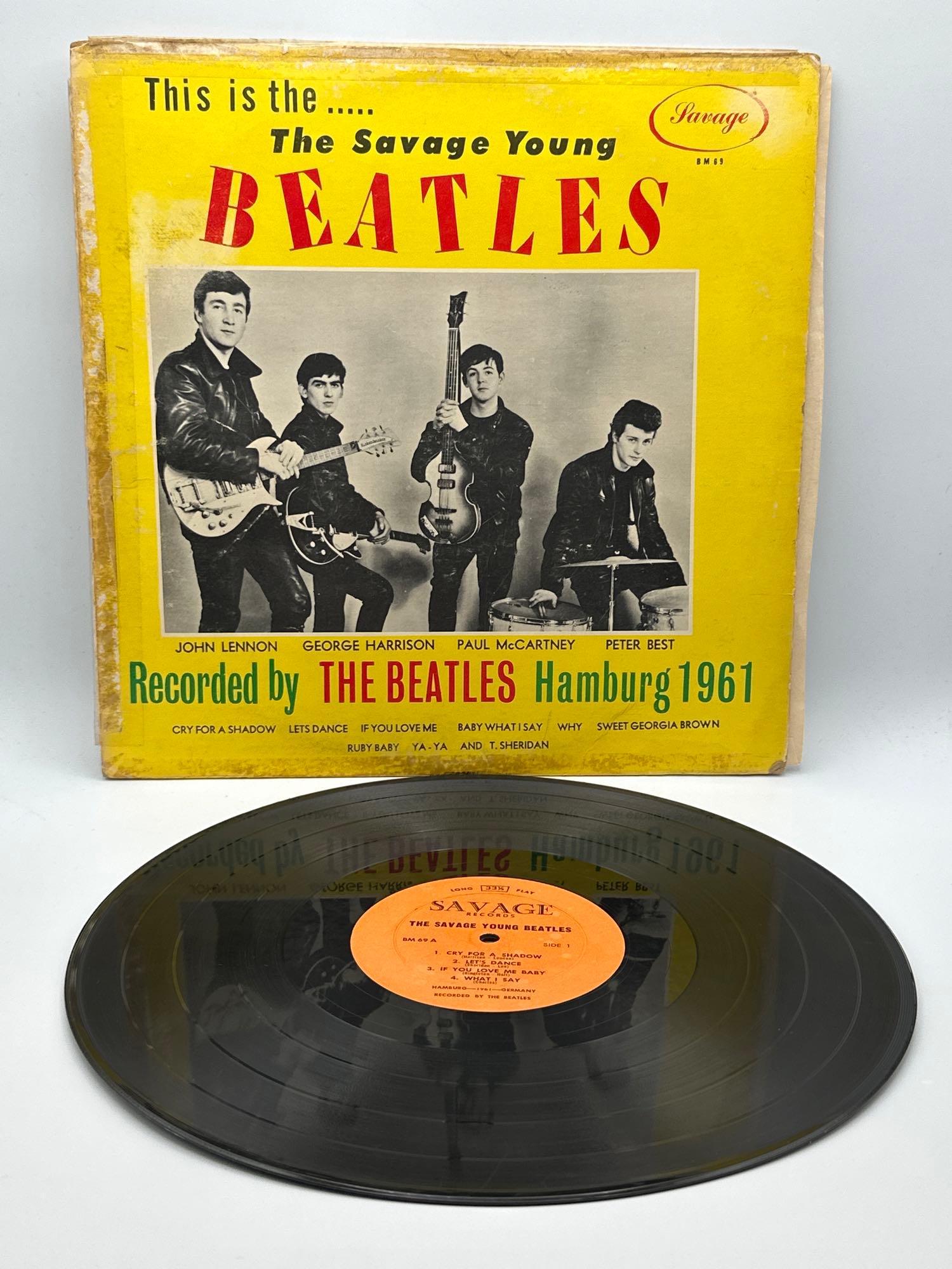 This Is The SAVAGE YOUNG BEATLES Original LP SAVAGE BM 69 MONO Hamburg 1961 (1 of 13)