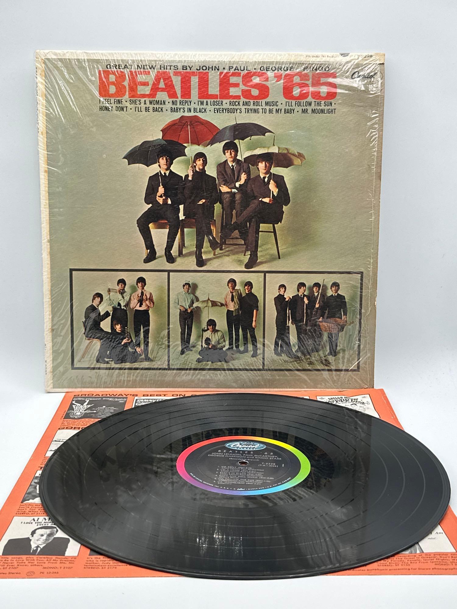 The Beatles: Beatles '65. Capitol T 2228 MONO (1 of 12)