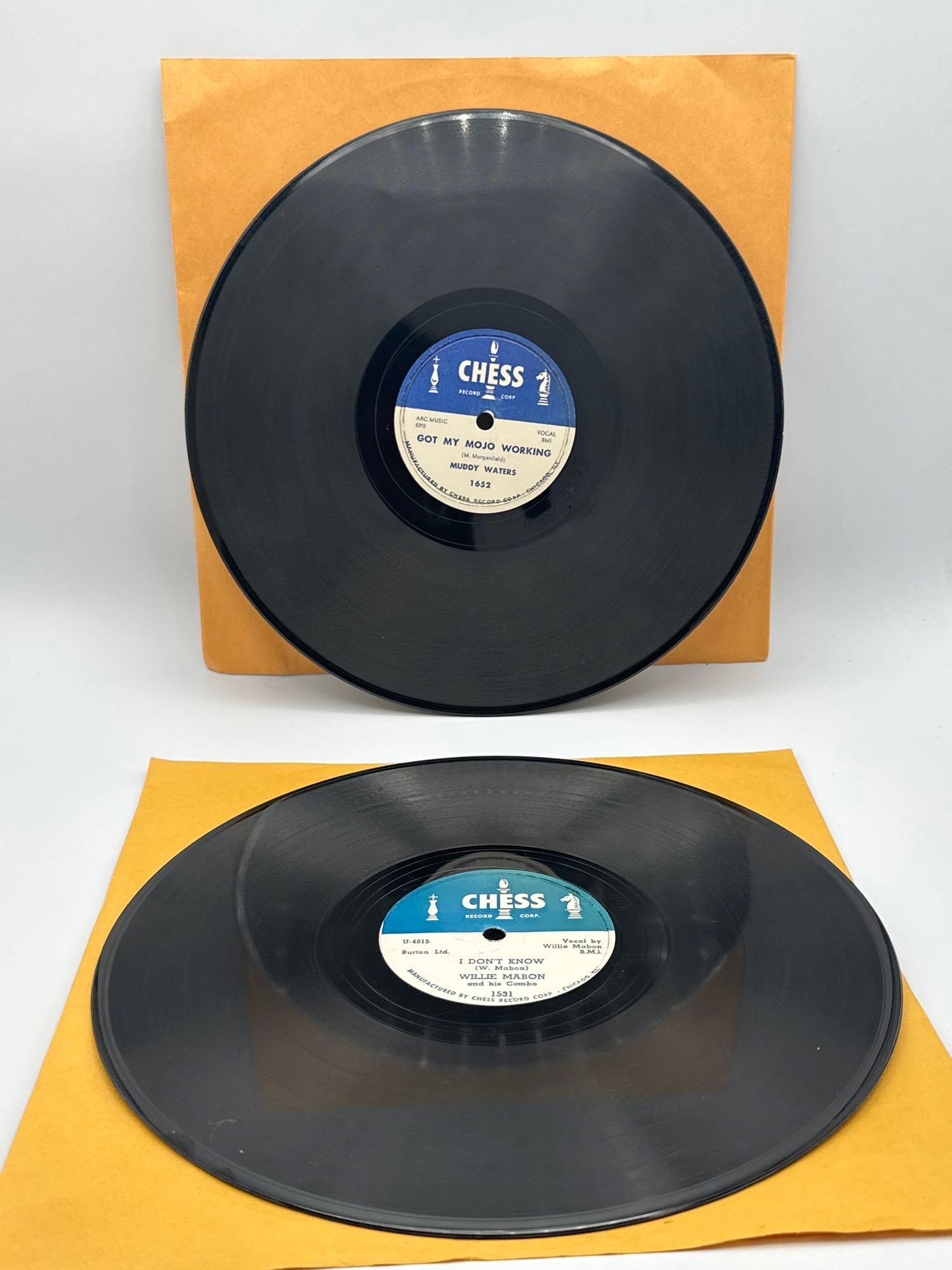 78’s: (2) Muddy Waters and Willie Mabon (1 of 8)