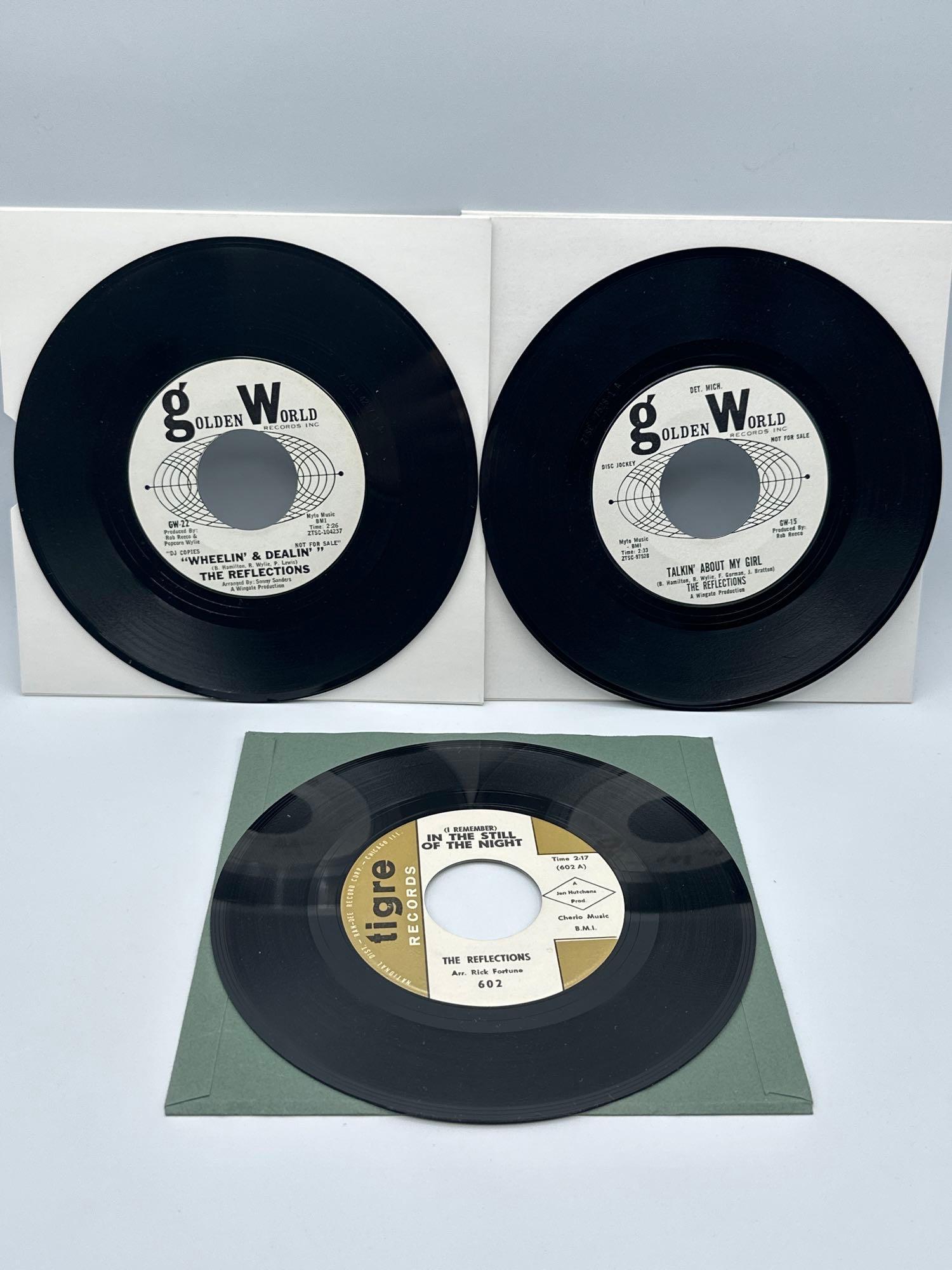 (3) 45 records- The Reflections (1 of 10)