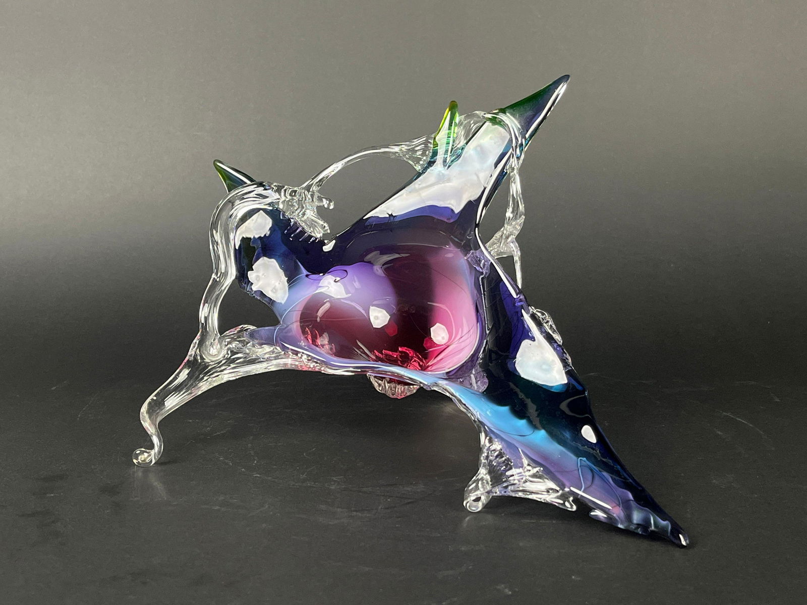 Mid-Century Abstract Murano Glass Stretch Art (1 of 12)