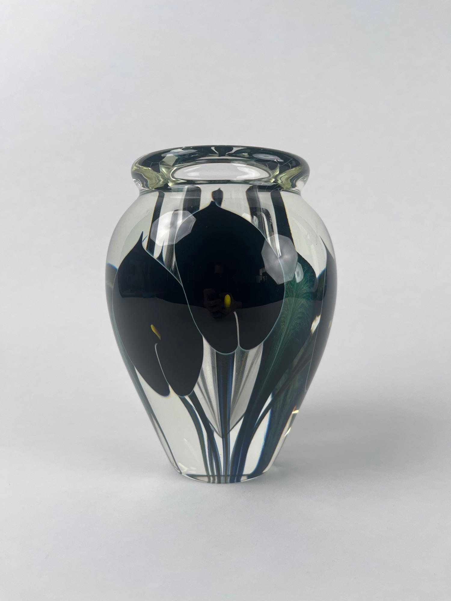 Scott Bayless Art Glass Paperweight Vase (2014) (1 of 10)