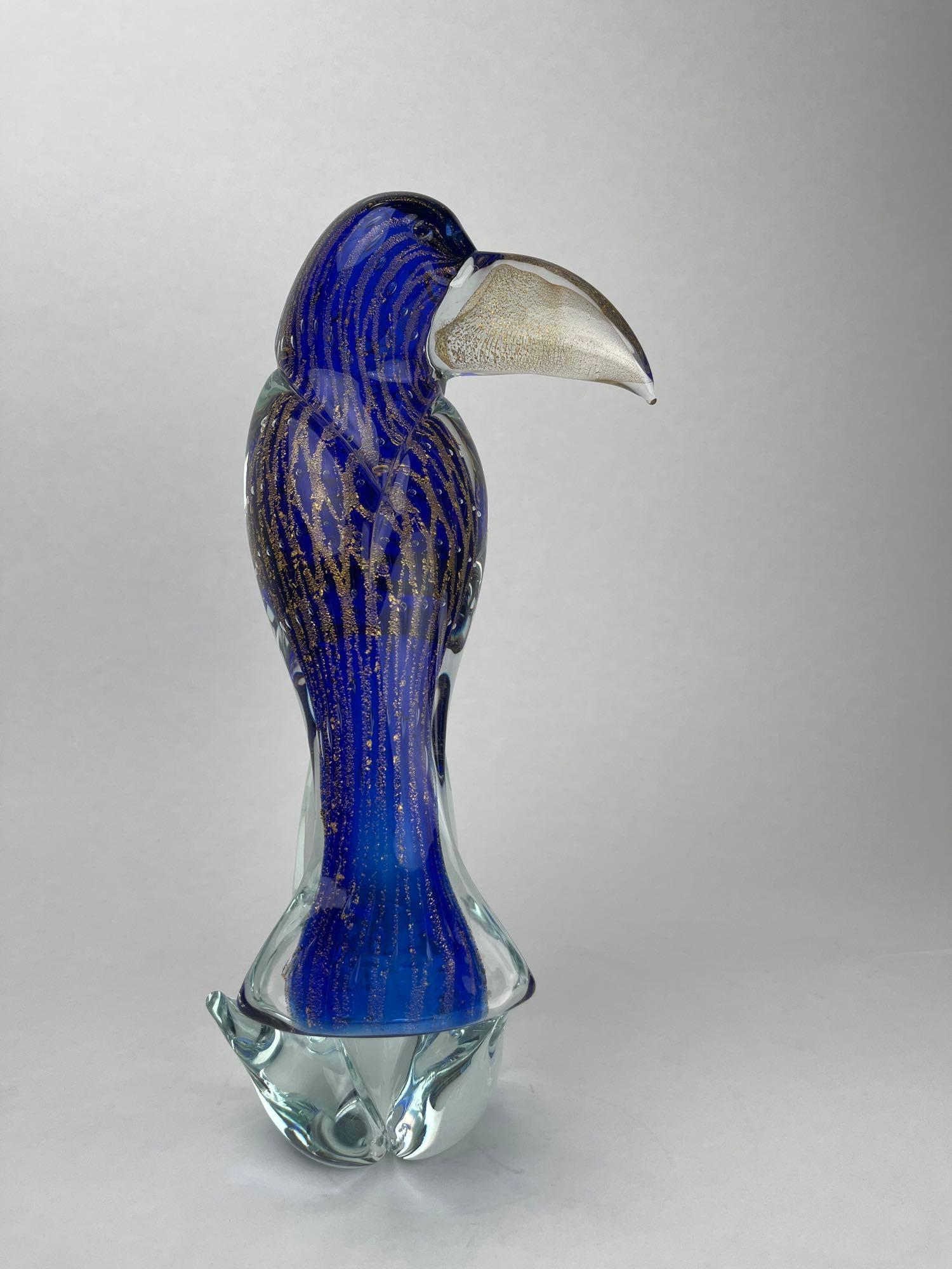 MURANO Art Glass Bird Sculpture (1 of 7)