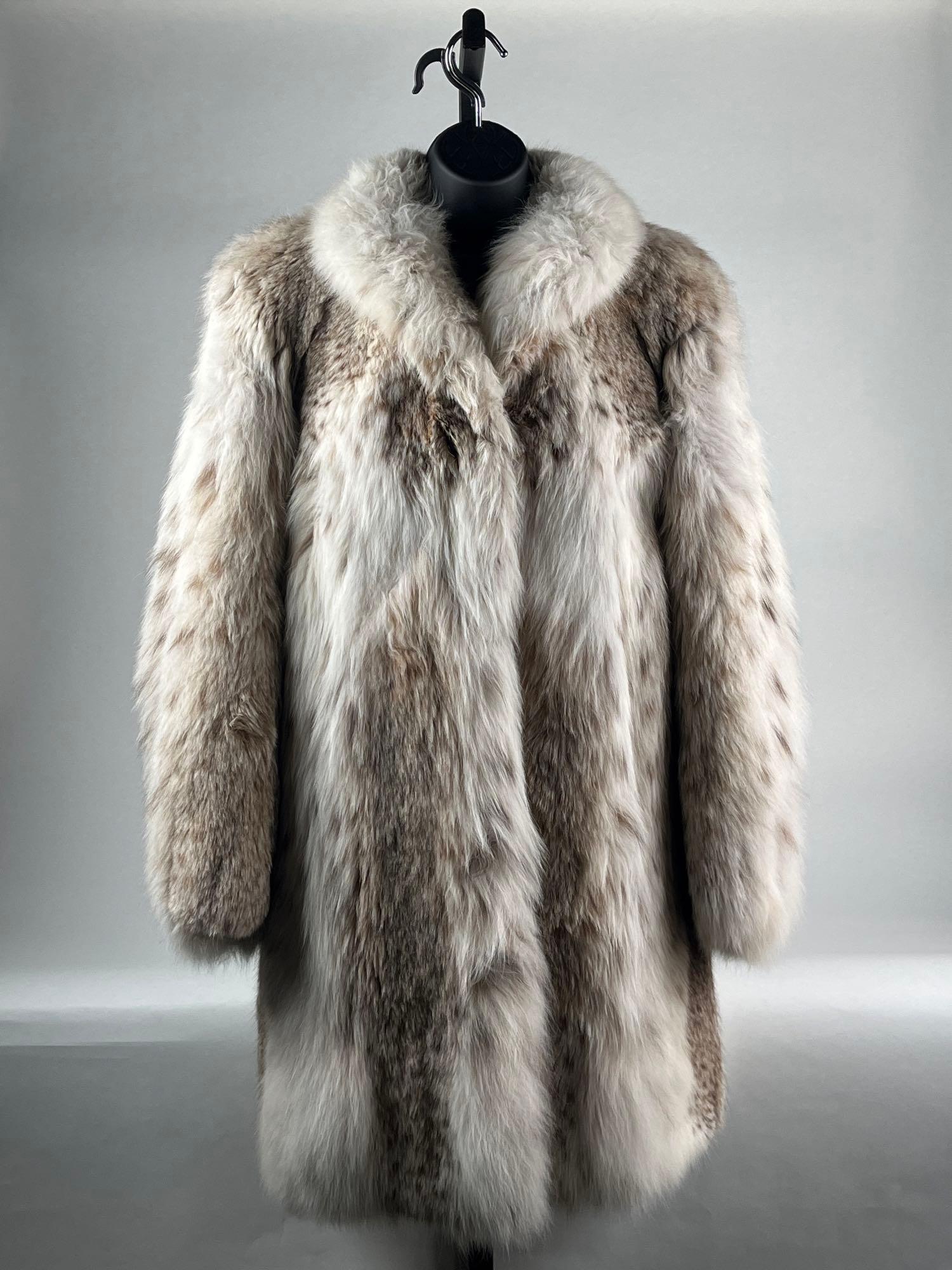 Natural Silver Fox 7/8 Coat (1 of 12)