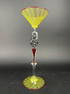 Charles Paul Savoie Venetian Style Studio Glass Flute (Wisconsin)