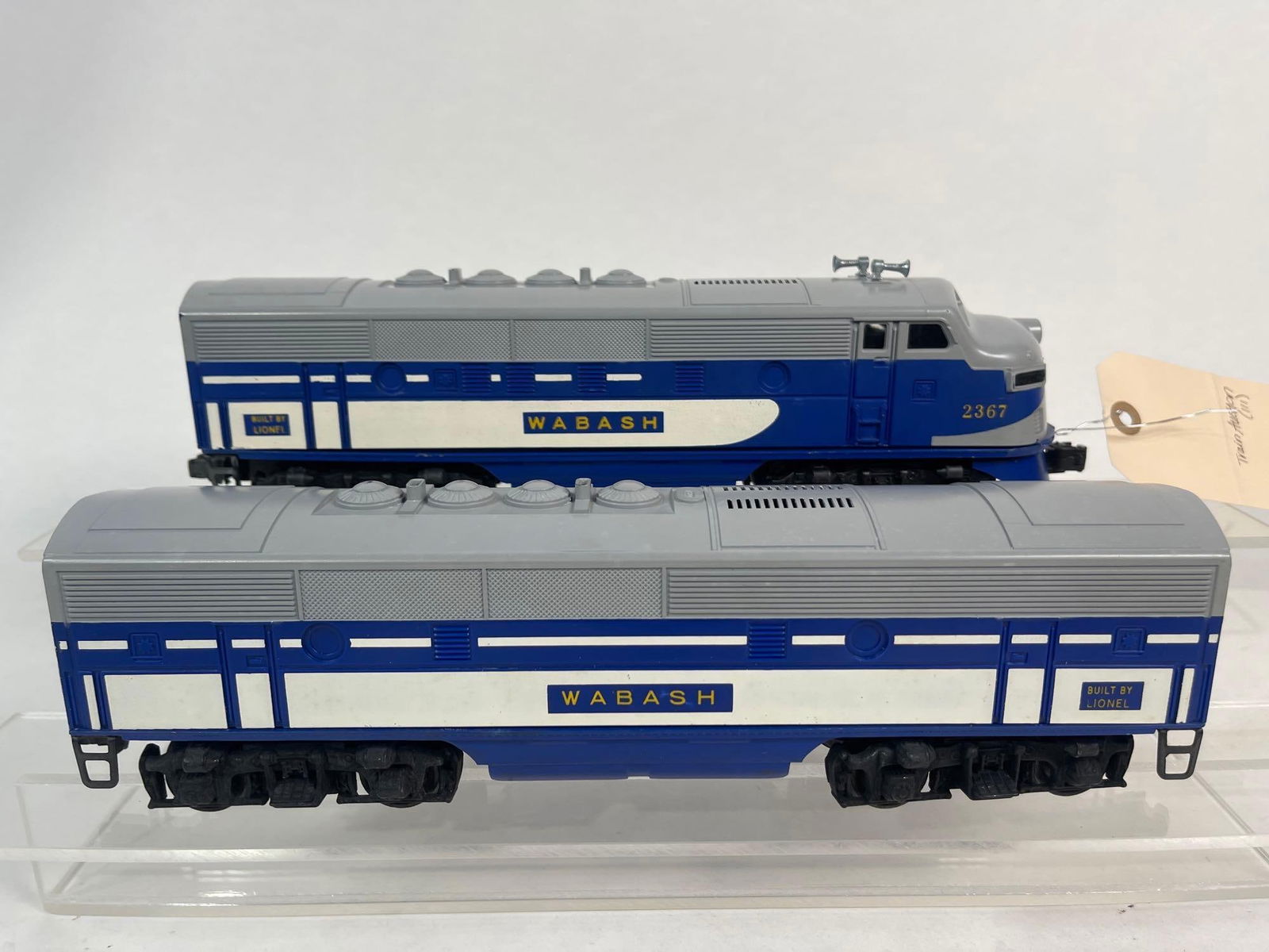 LIONEL NO. 2367 - WABASH F3 AB DIESELS (1 of 9)
