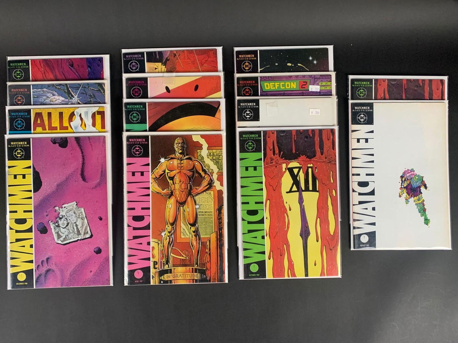 Rare FULL SET DC Watchmen Comics (vol. 1-12 and bonus double 11 &12) (1 of 9)