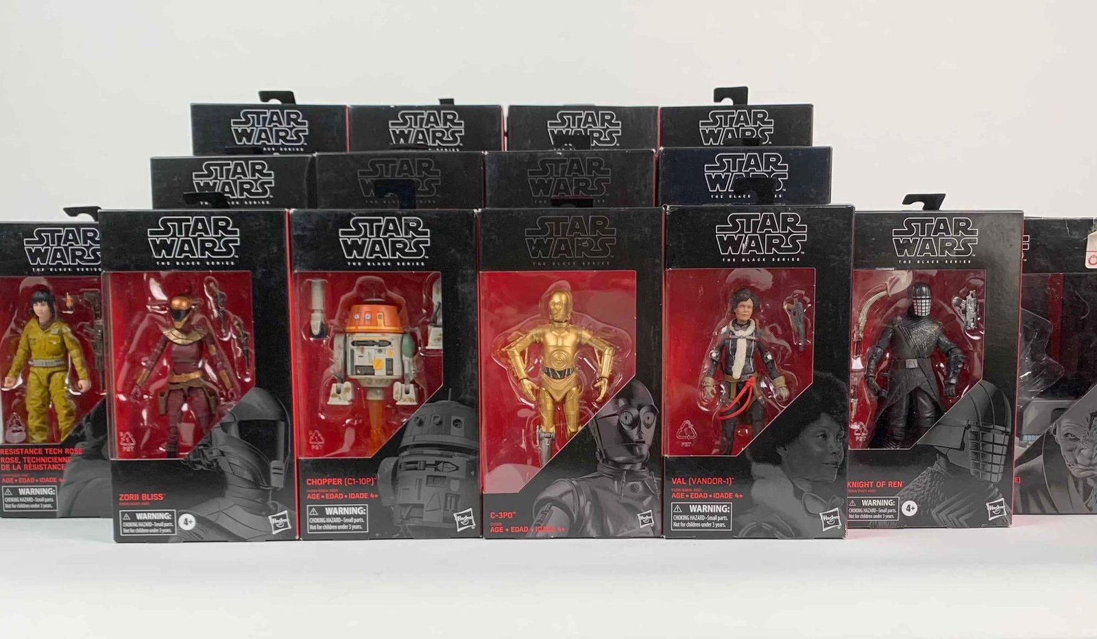 15 Star War Black Series Action Figures Including "Chopper" (Hasbro Red Box) (1 of 10)