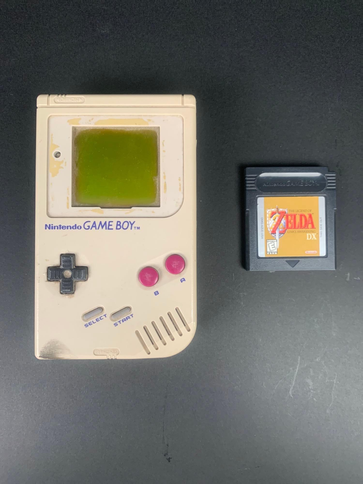 Original WORKING Nintendo Gameboy with Legend of Zelda and Tetris (1 of 9)
