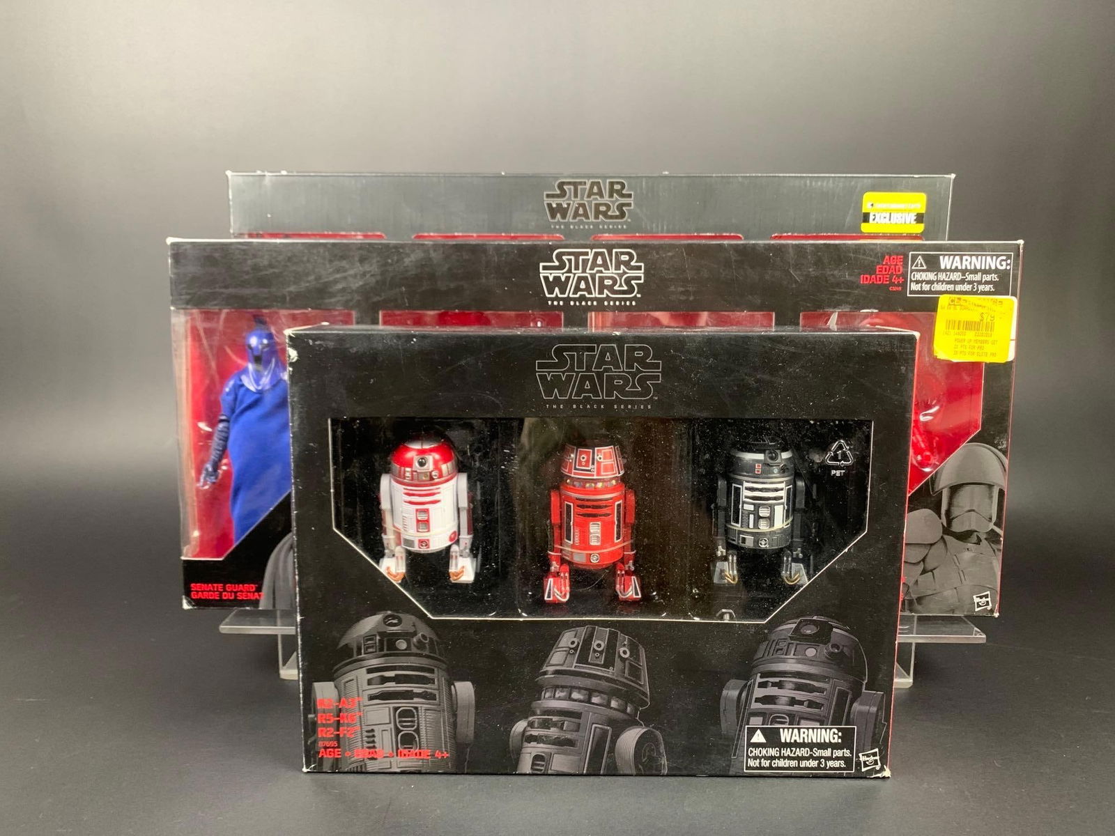 3 Star Wars "The Black Series" Action Figure Sets (Hasbro) (1 of 9)