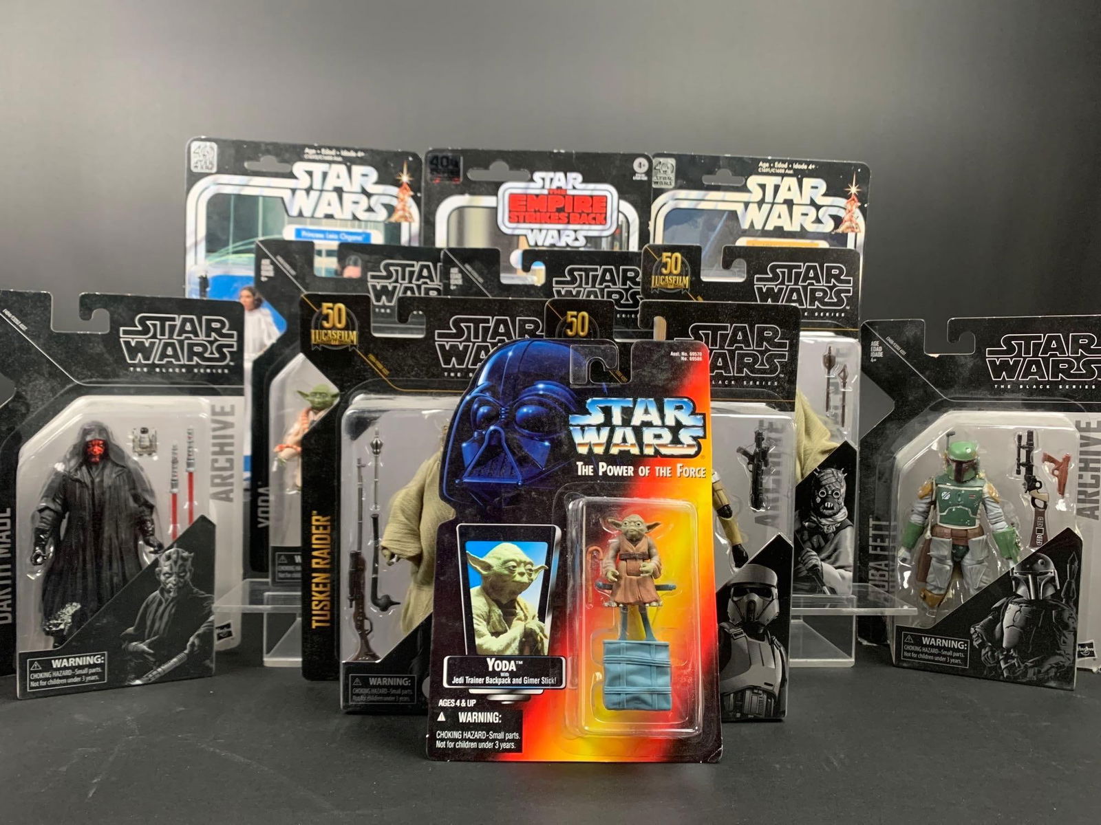 Twelve Vintage Kenner and Star Wars Archive Action Figures in Boxes (1 of 8)