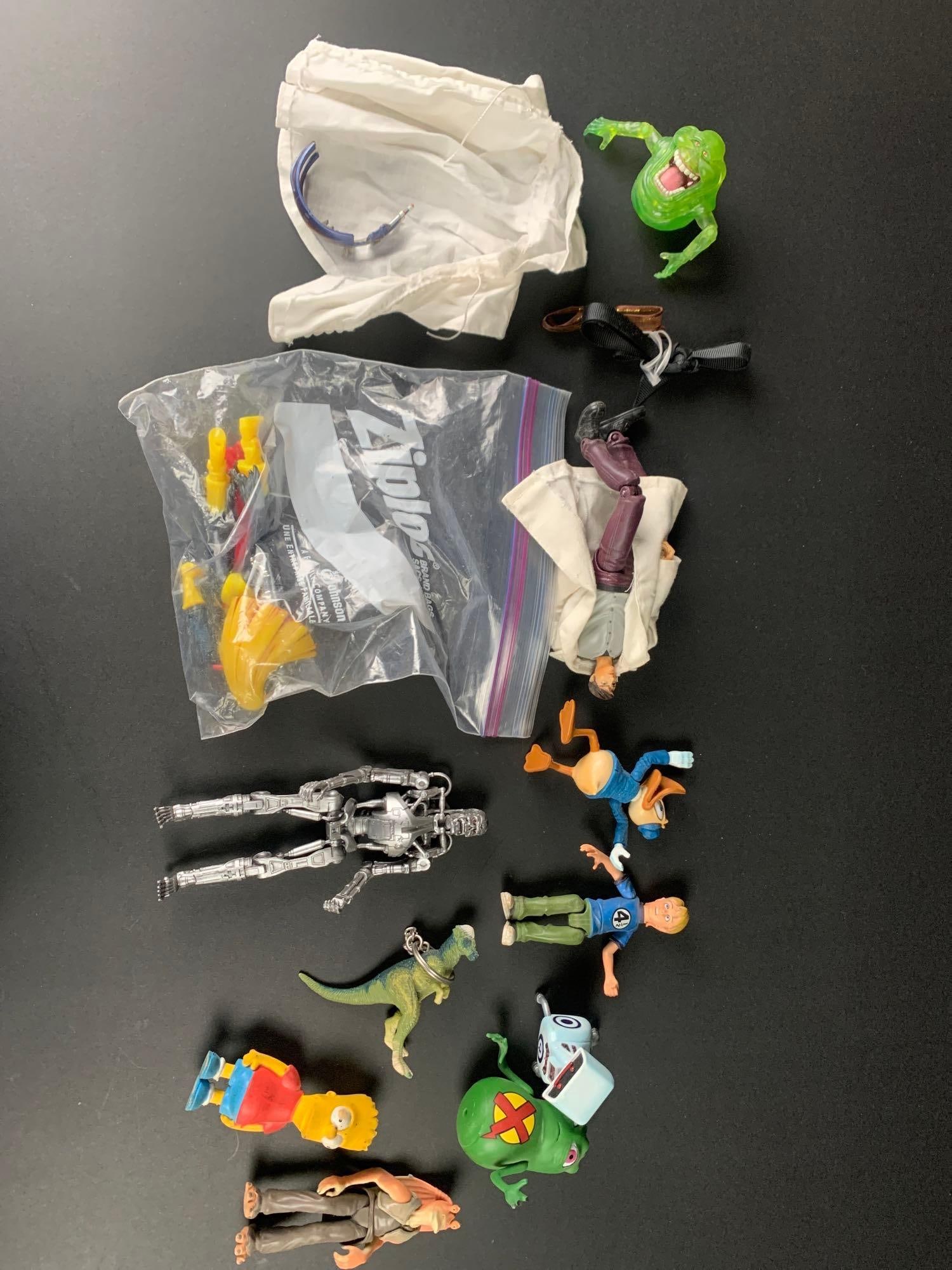 Vintage X Files Alien Autopsy Assorted Box of Action Figures and Motorcycles (1 of 12)