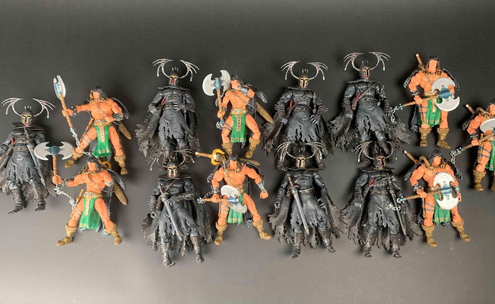 Large Lot of 14 Conan the Barbarian and Wrarrl Action Figures (Marvel) (1 of 9)