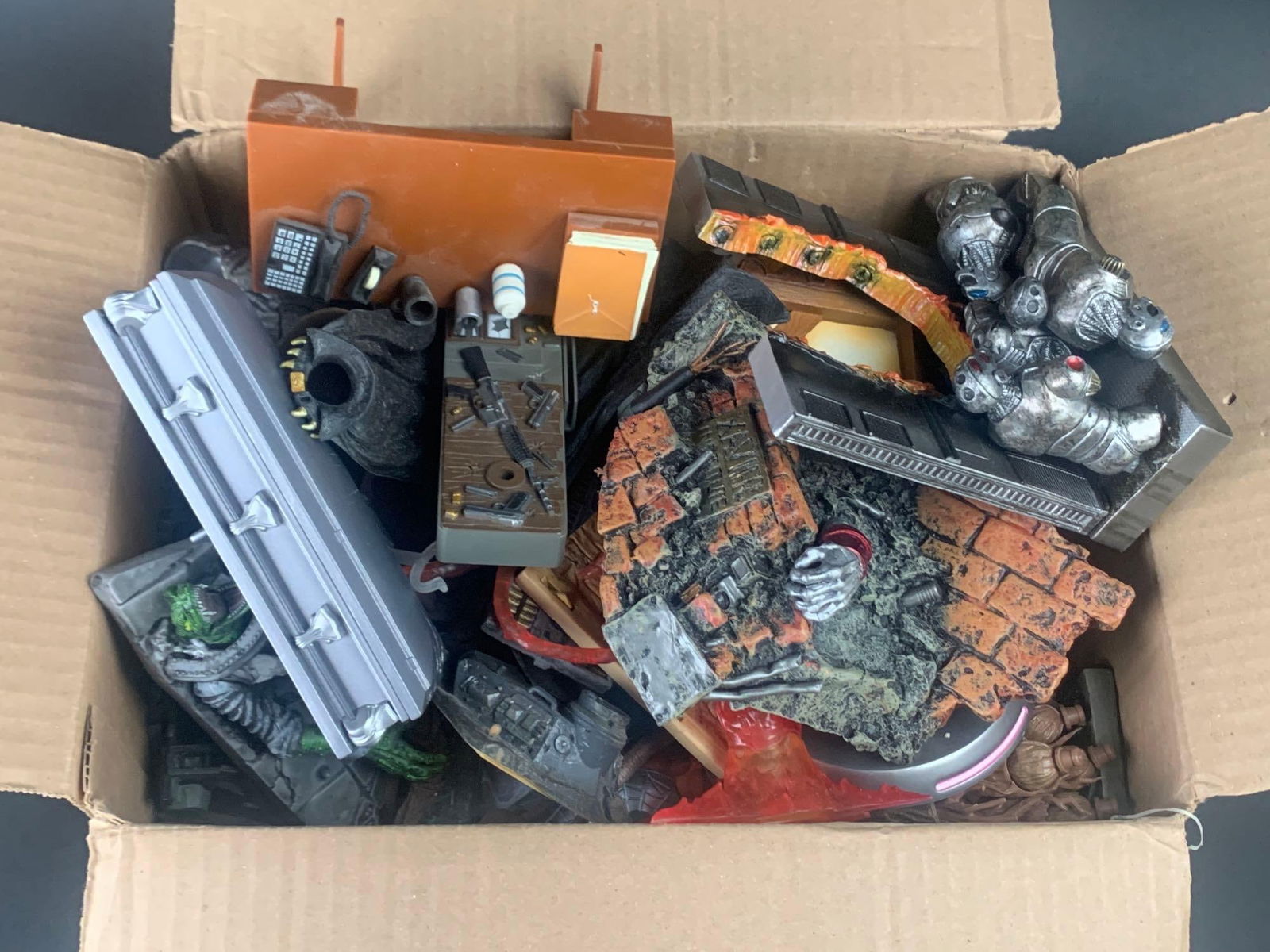 Misc Collectible Box of Build Pieces (Terminator, X-Men, Spiderman and MORE) (1 of 4)