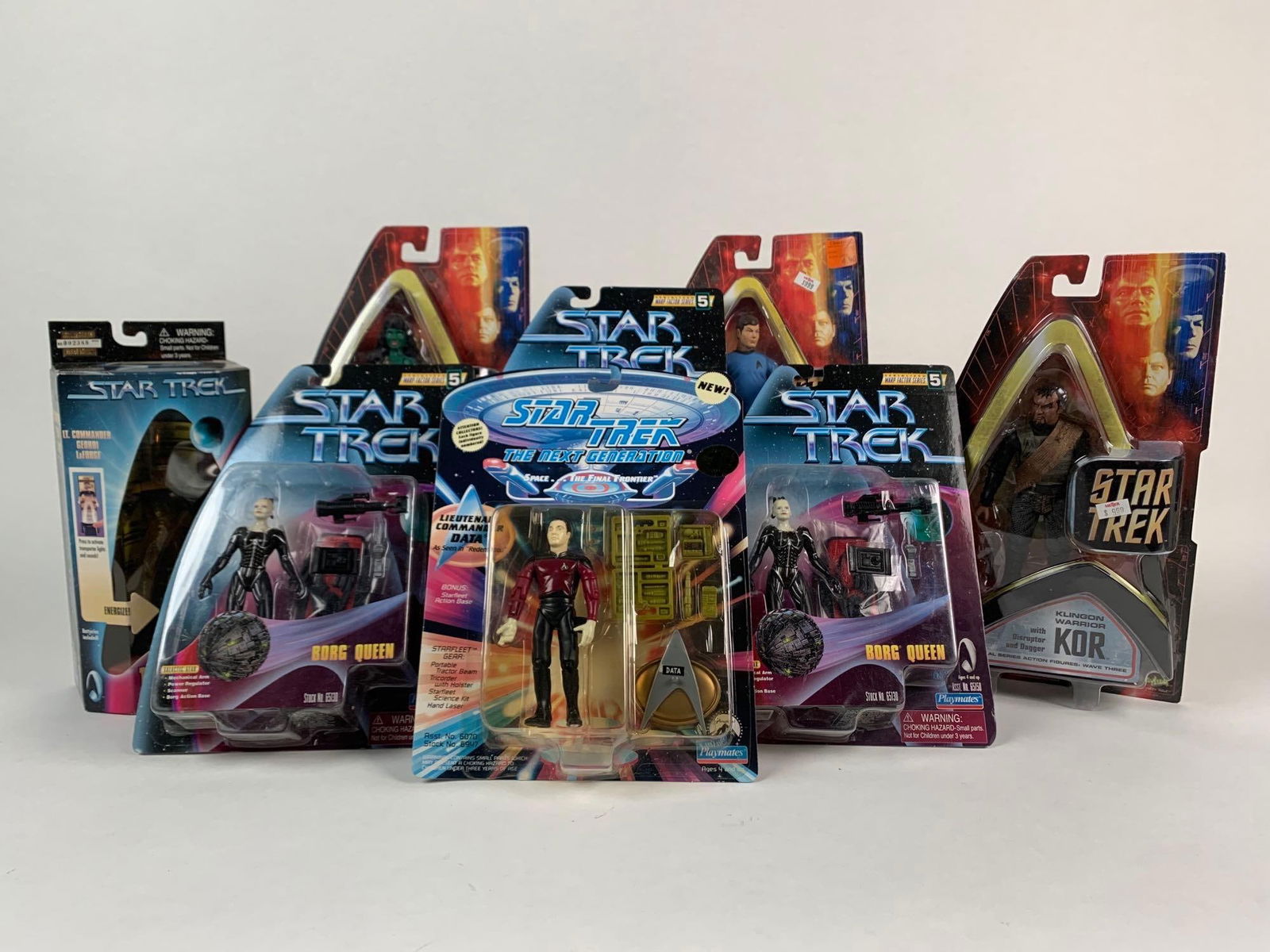 Rare Star Trek Action Figure Lot (The Next Generation: Lieutenant Commander Data in Redemption) (1 of 9)