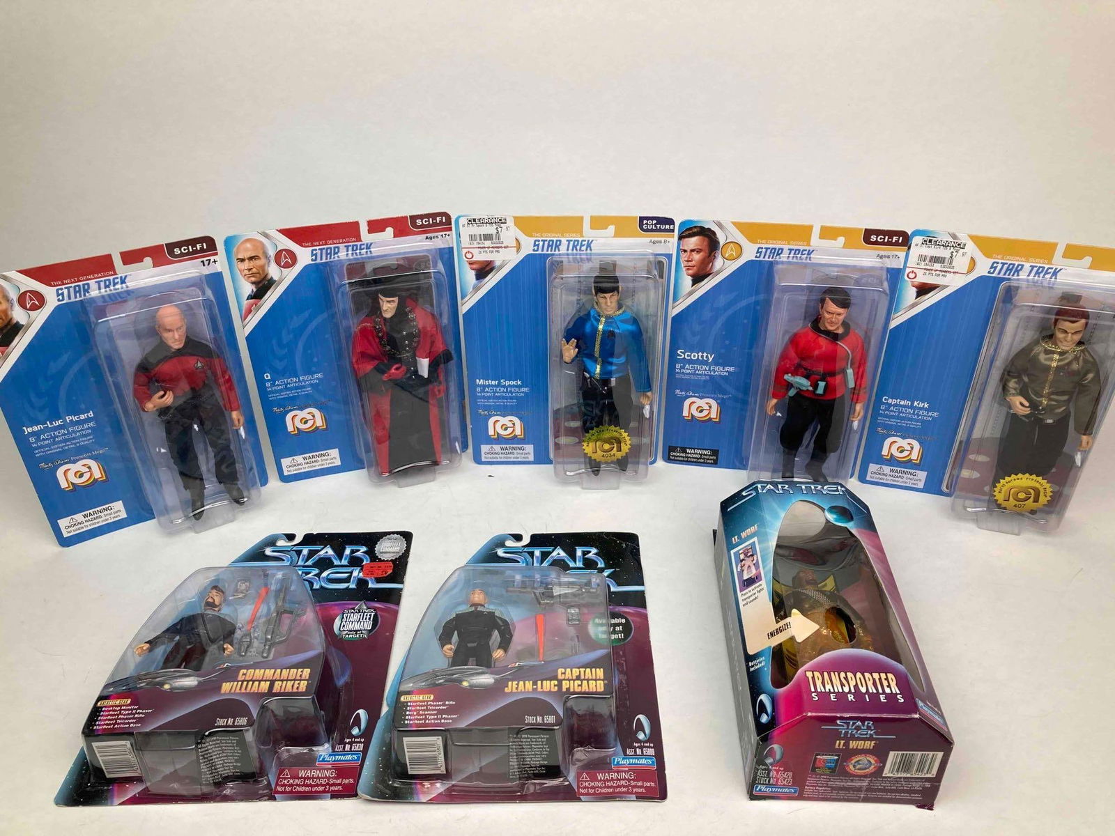 Lot of Star Trek Action Figures in Original Boxes ( Mego, Playmates ) (1 of 7)
