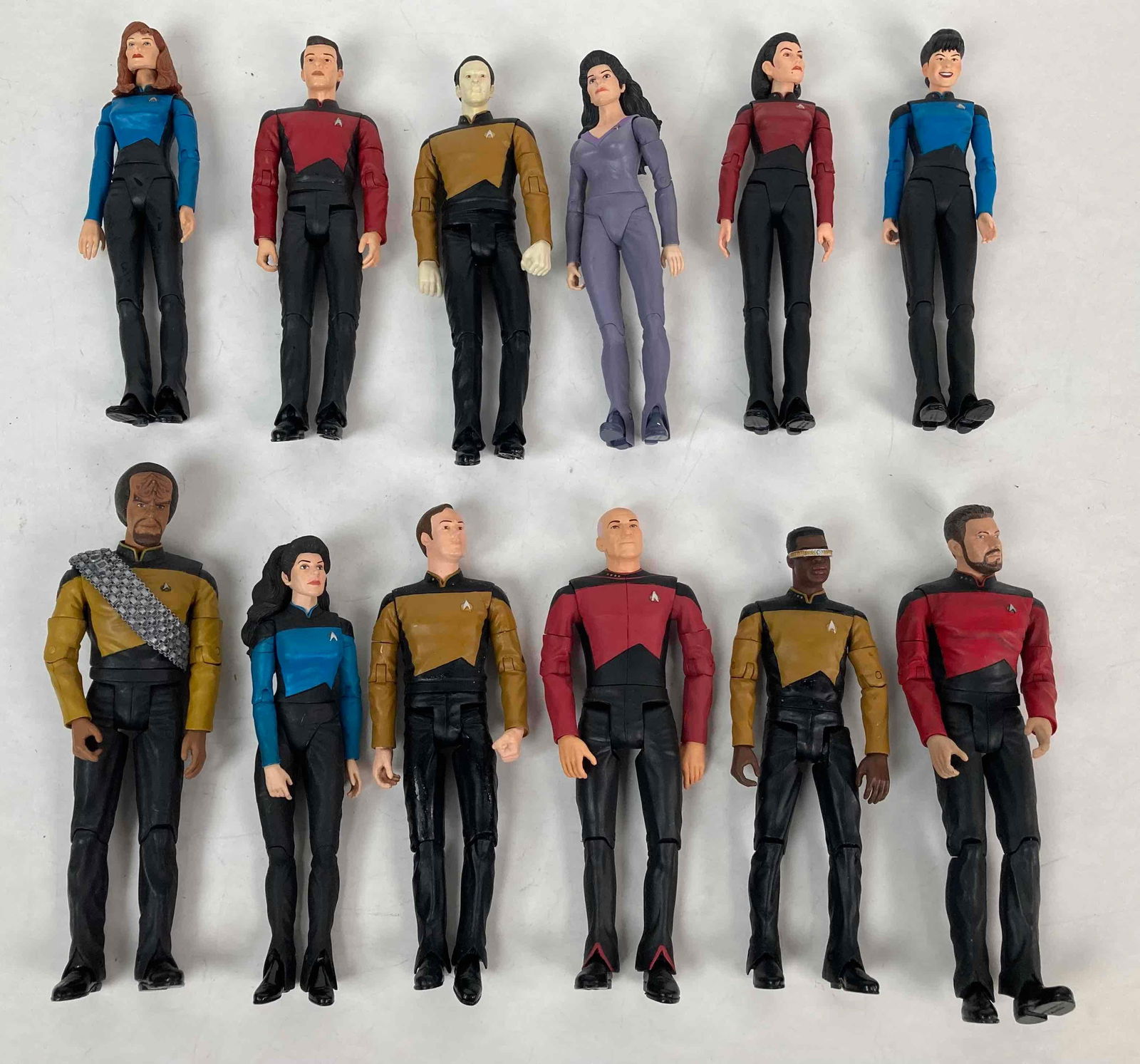 Lot of Star Trek Next Generation Action Figures ( Playmates ) (1 of 5)