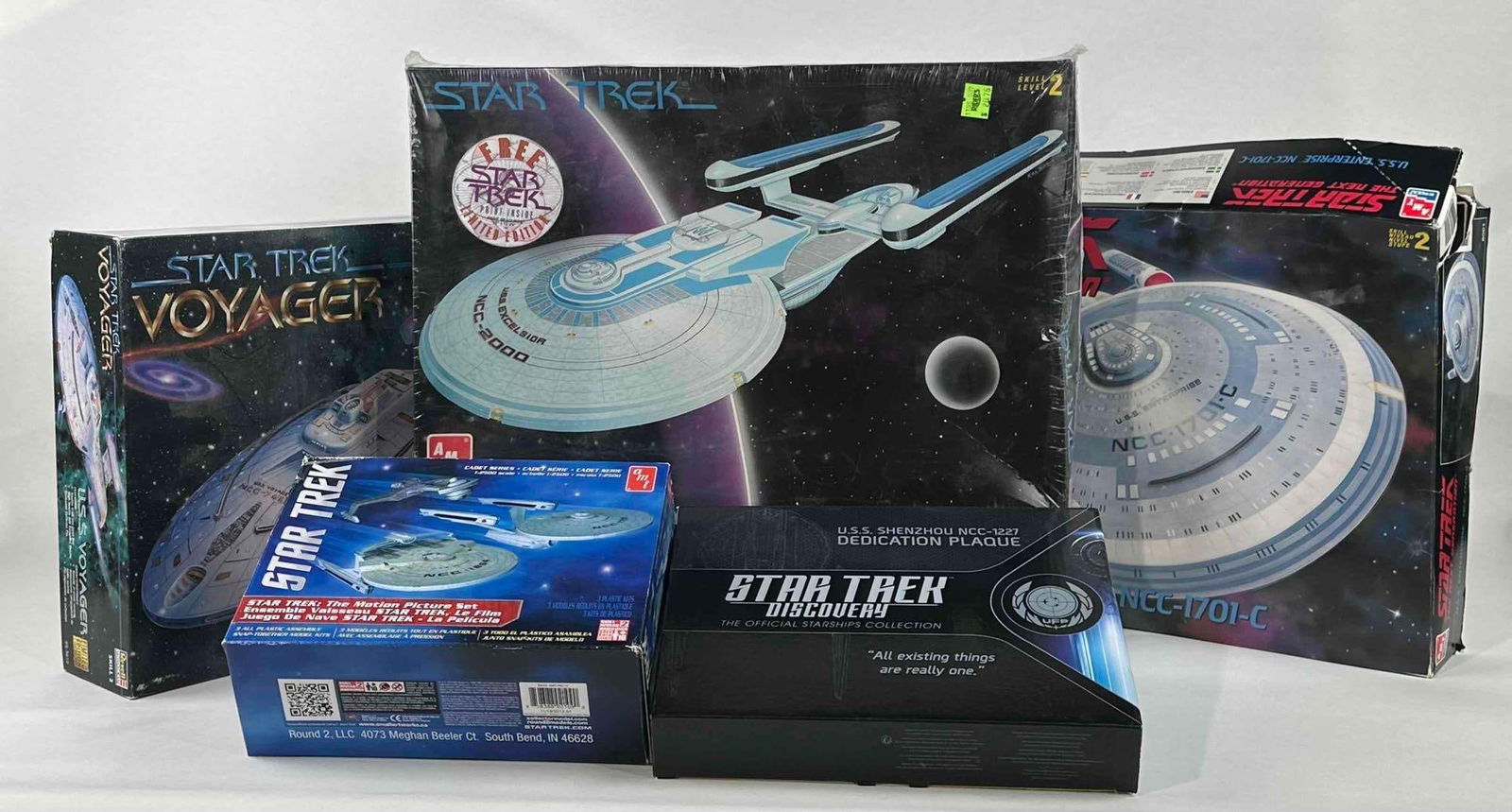 5 Vintage Star Trek Build Kits ( AMT and Polar Lights ) (1 of 8)