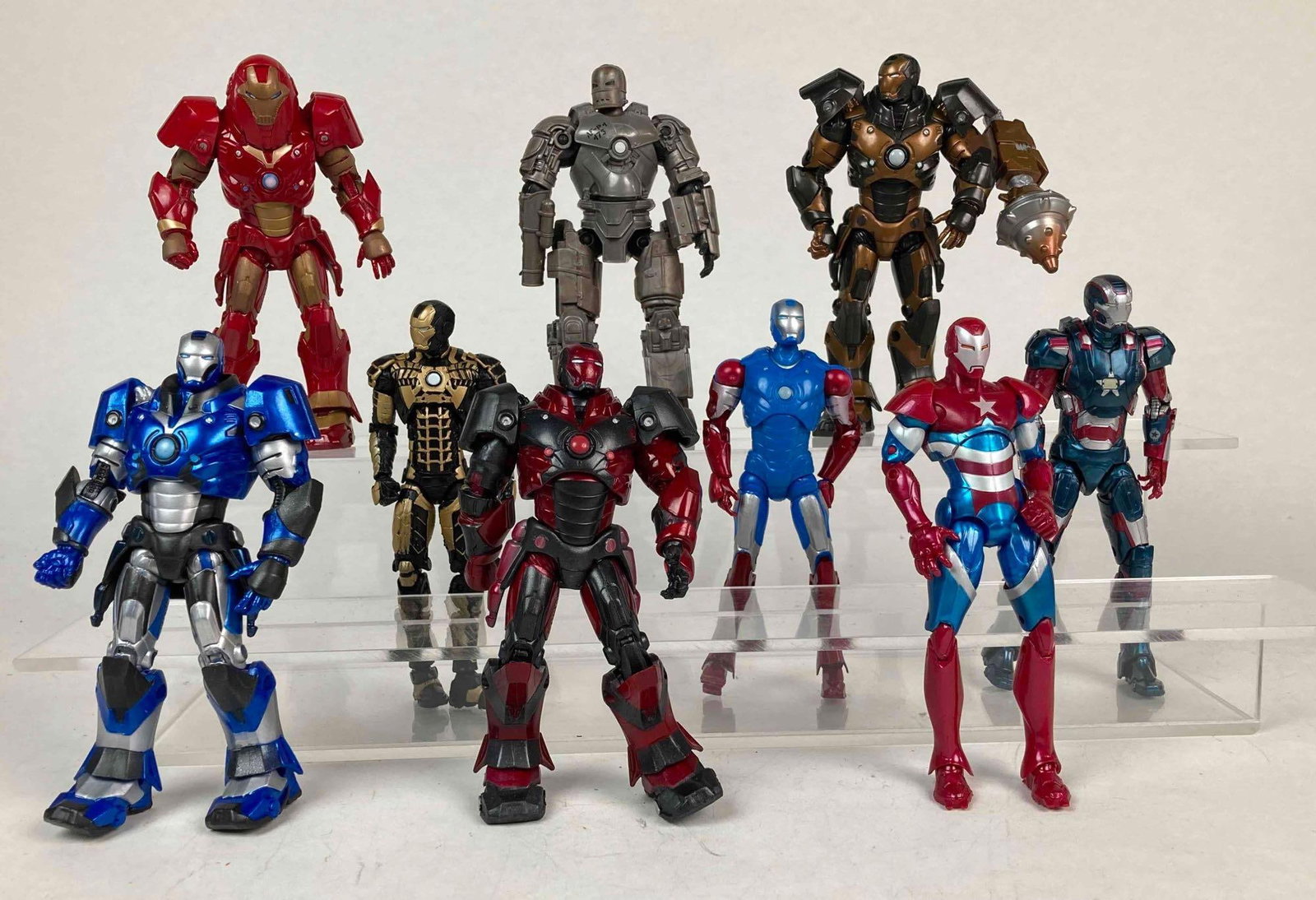 Lot of  Marvel Legends Iron Man Action Figures (1 of 5)