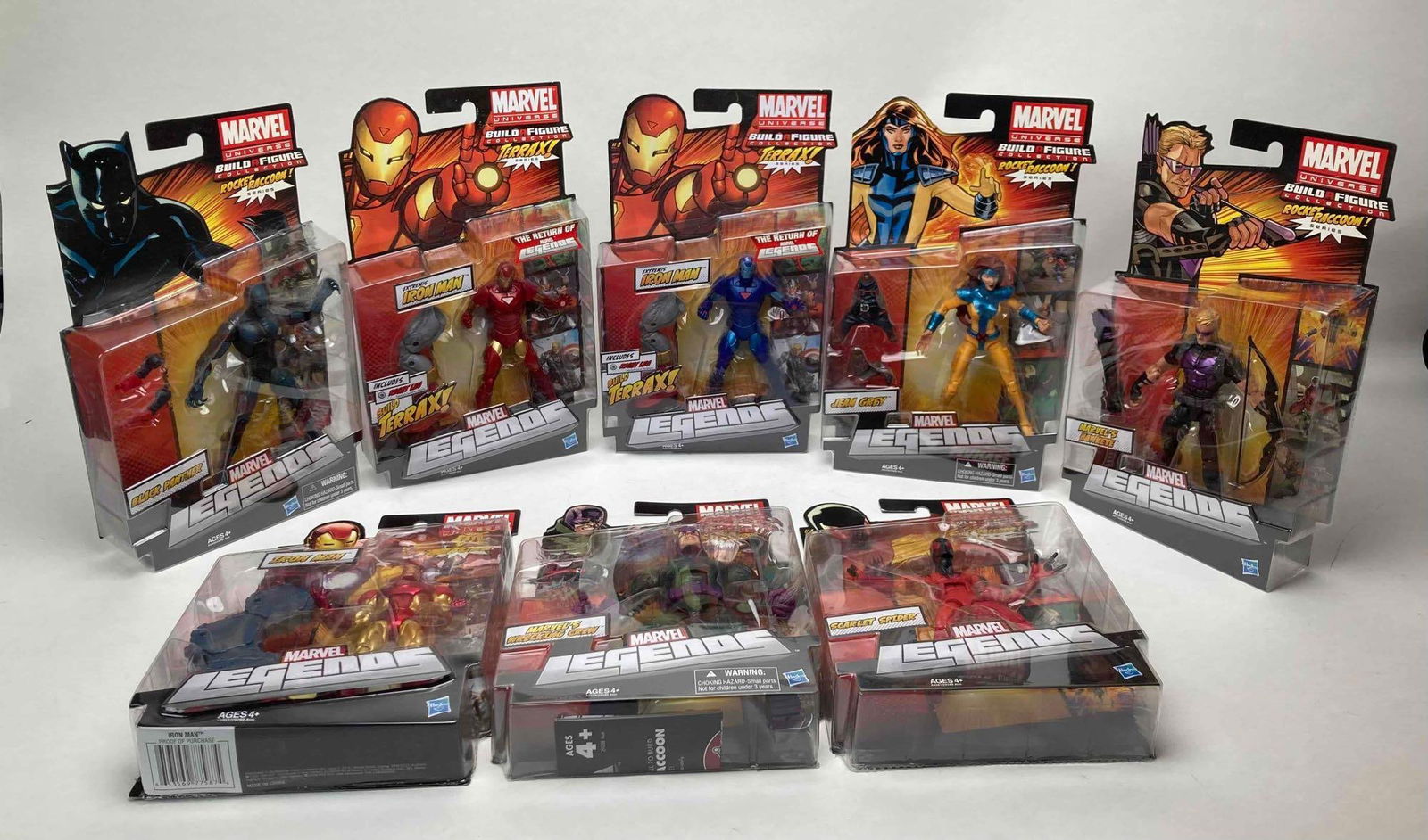 8 Marvel Legends " Build A Figure " Action Figures (Hasbro) (1 of 6)