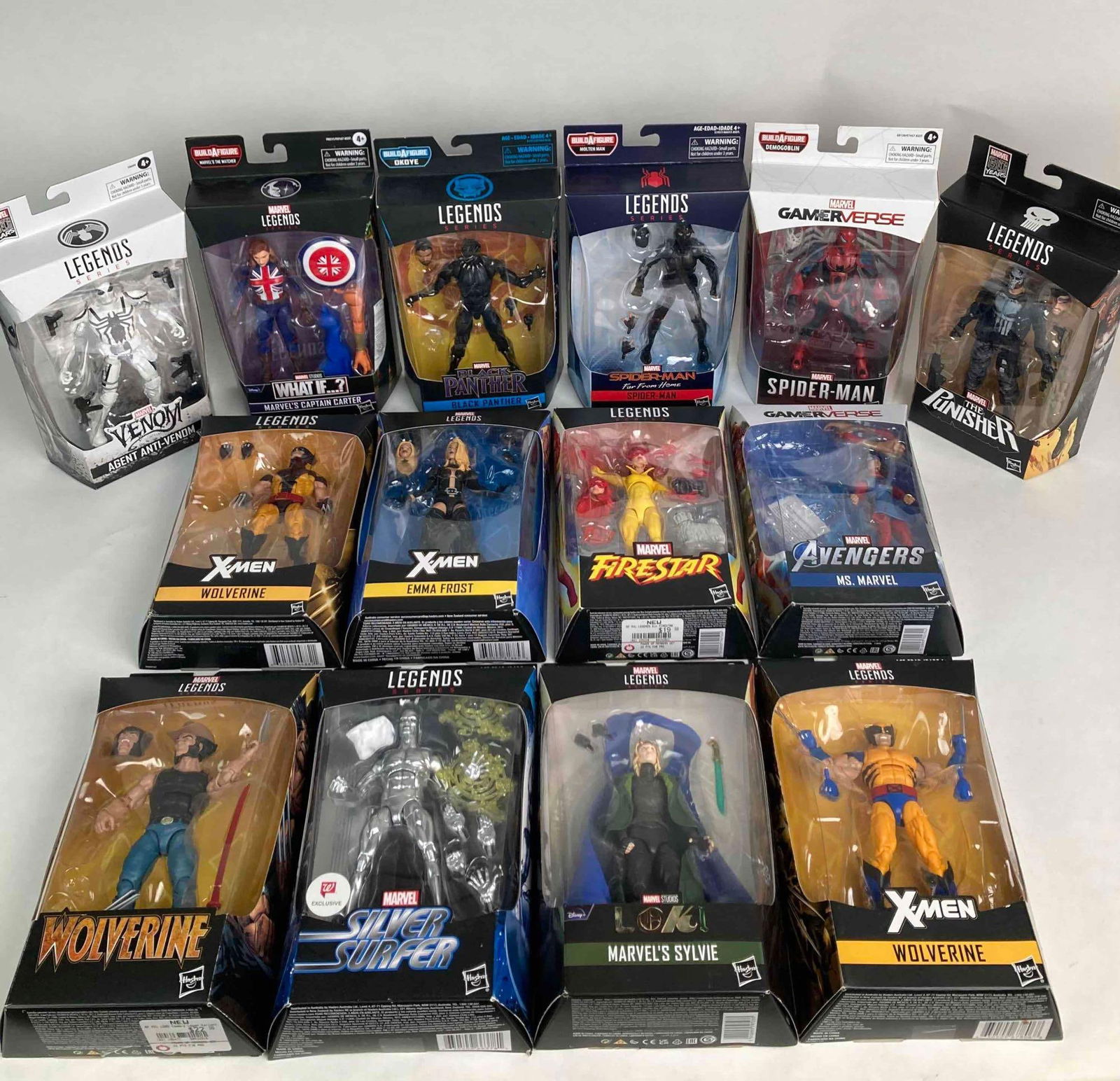 14 Marvel Legends "Build a Figure" Action Figures (Hasbro) (1 of 7)