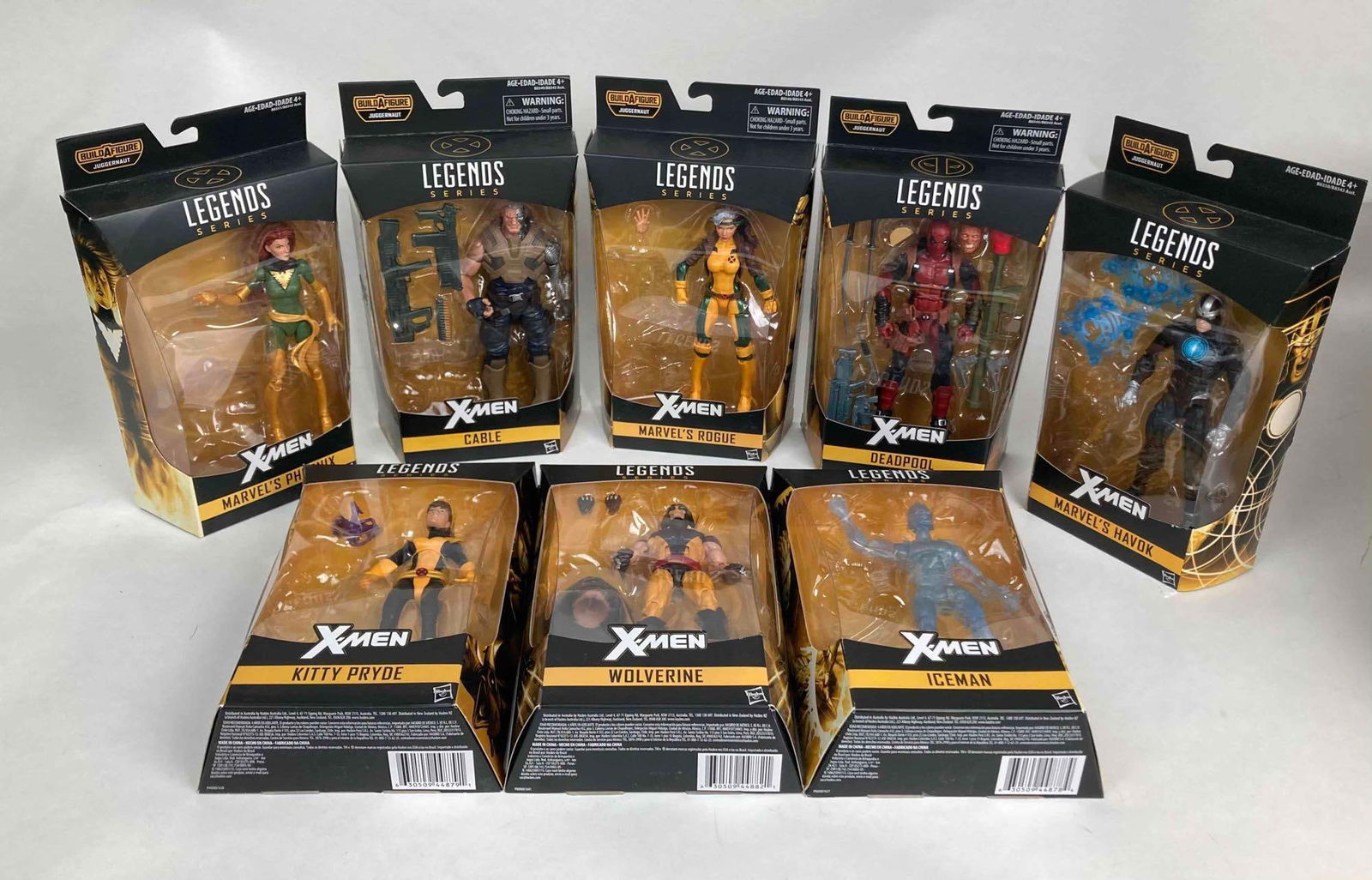 8 Marvel Legends X-Men "Build a Figure" (Hasbro) (1 of 5)