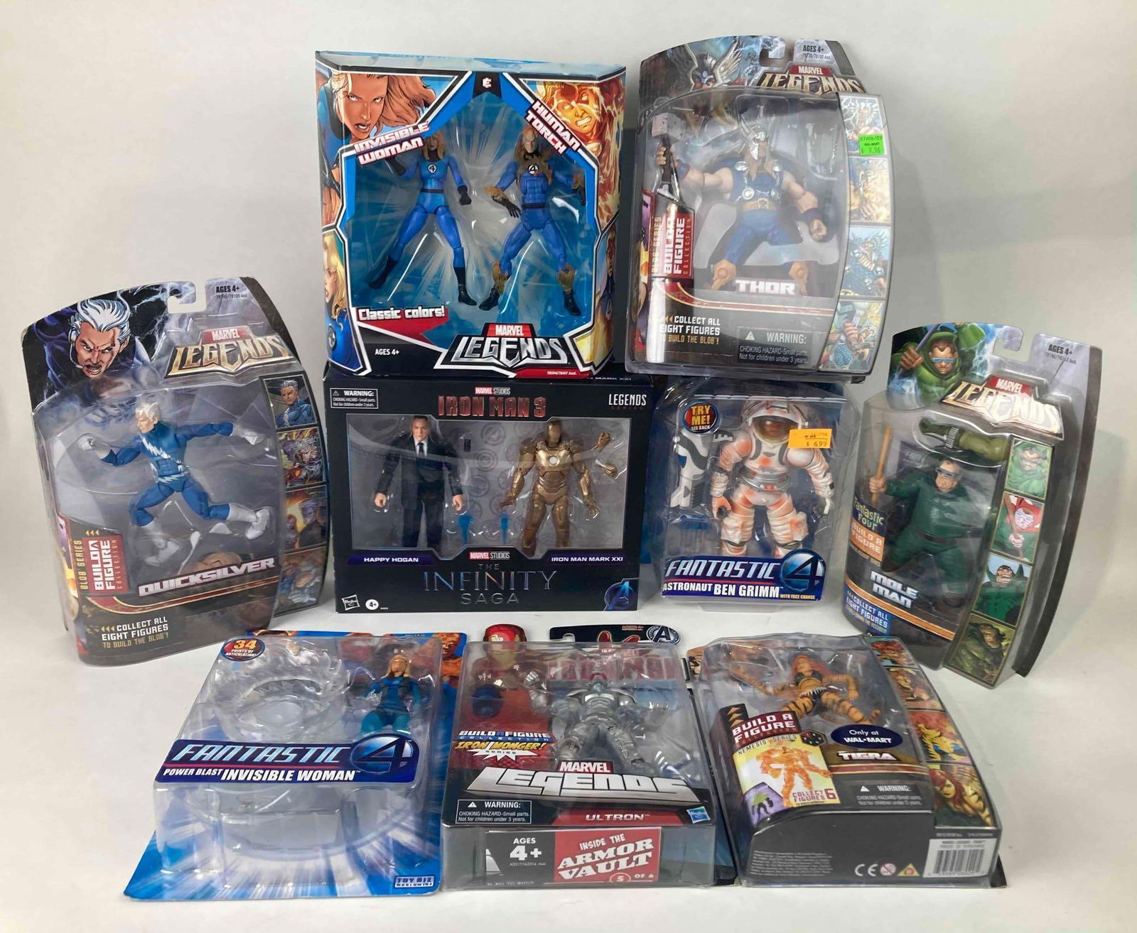 11 Marvel Action Figures ( Hasbro ) (1 of 7)