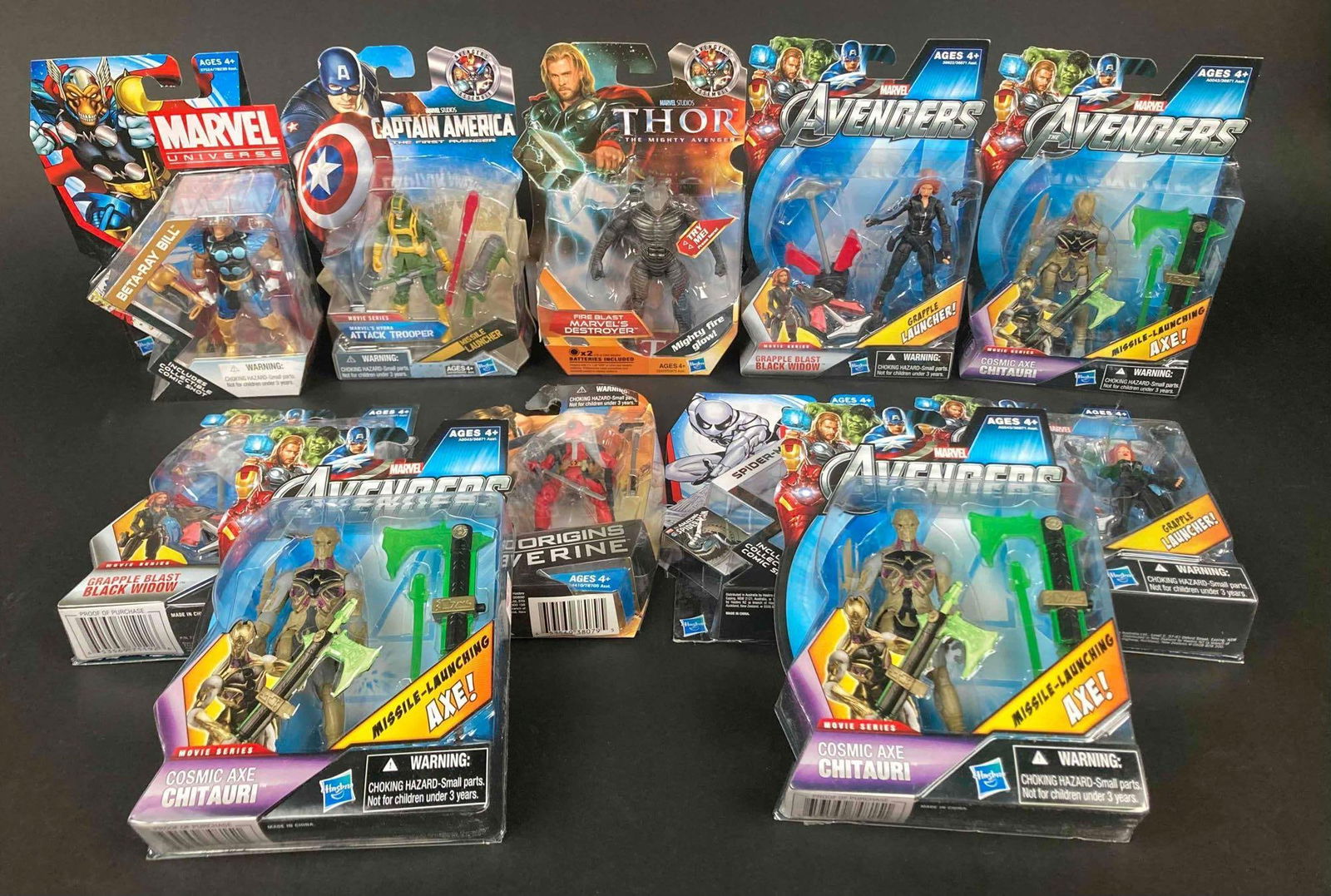 11 Marvel Action Figures in Original Boxes (Hasbro) (1 of 6)
