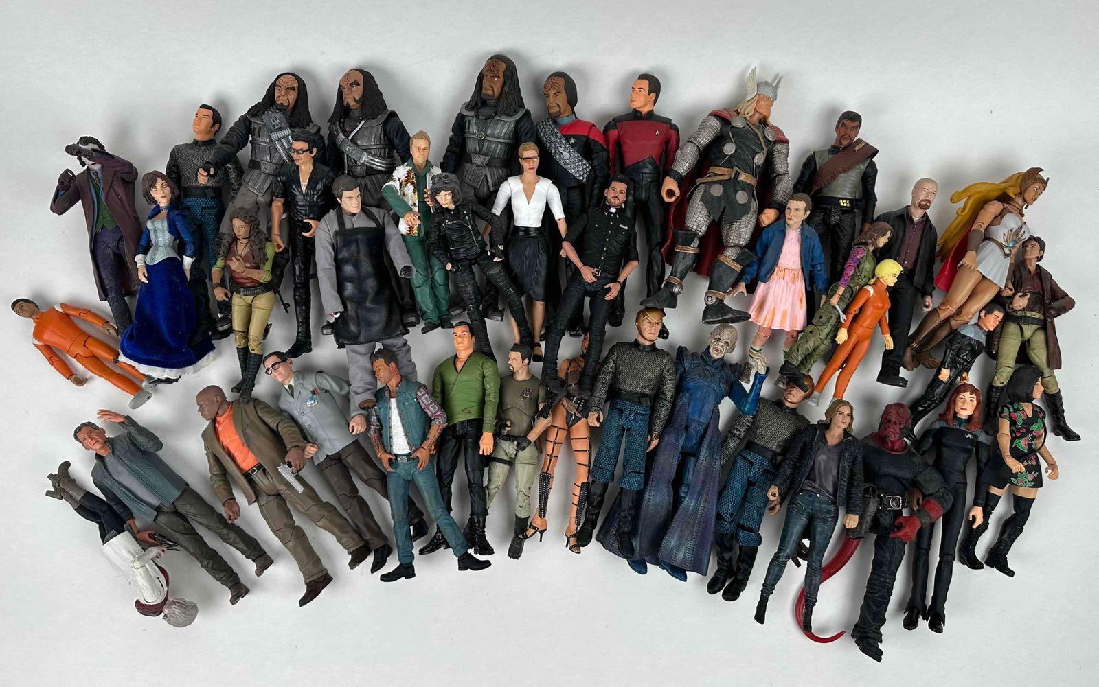 40 Marvel and Star Trek Action Figures (1 of 12)