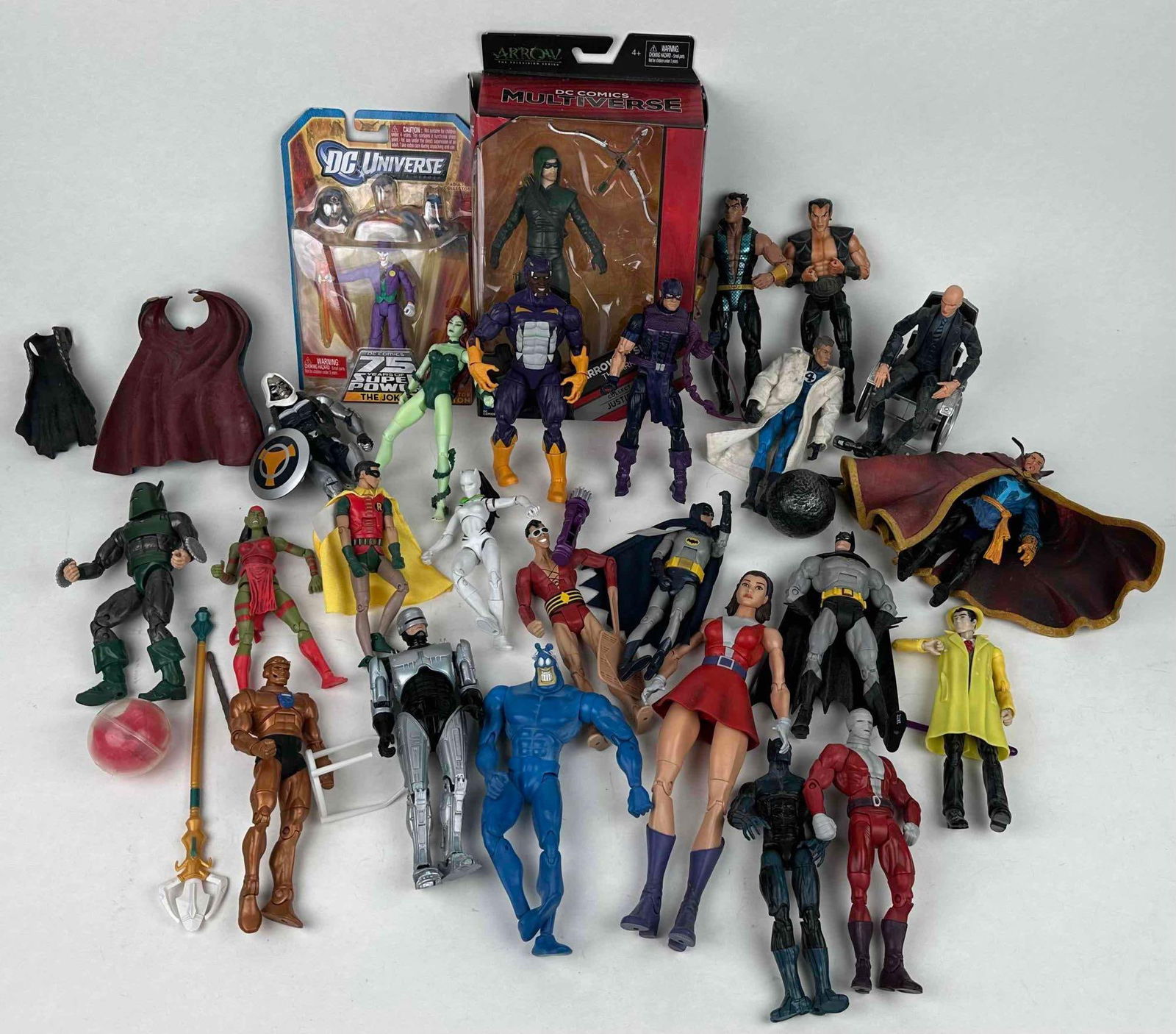 24 Marvel and DC Action Figures (1 of 7)