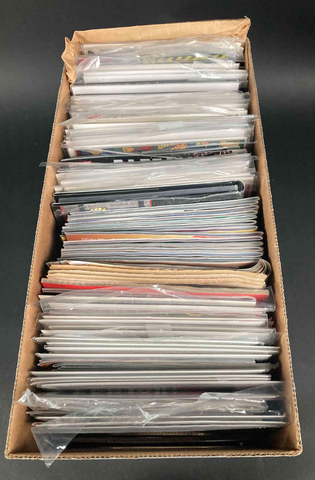 Long Comic Book Box (Ms. Marvel, Captain Marvel, Captain America, Toyfare and more) (1 of 4)