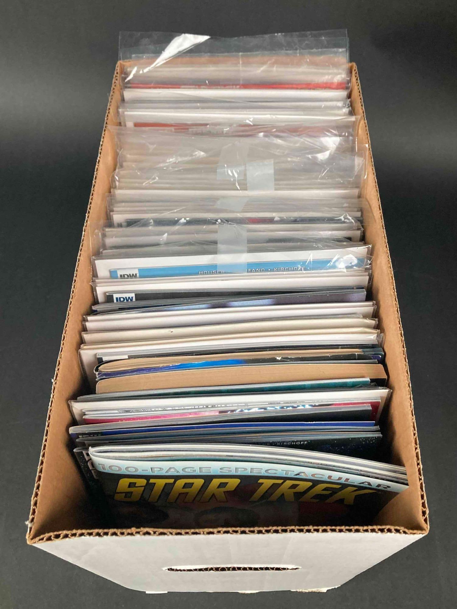 Long Comic Book Box (Star Trek Deep Space 9, Next Generation, Way Point and more) (1 of 5)
