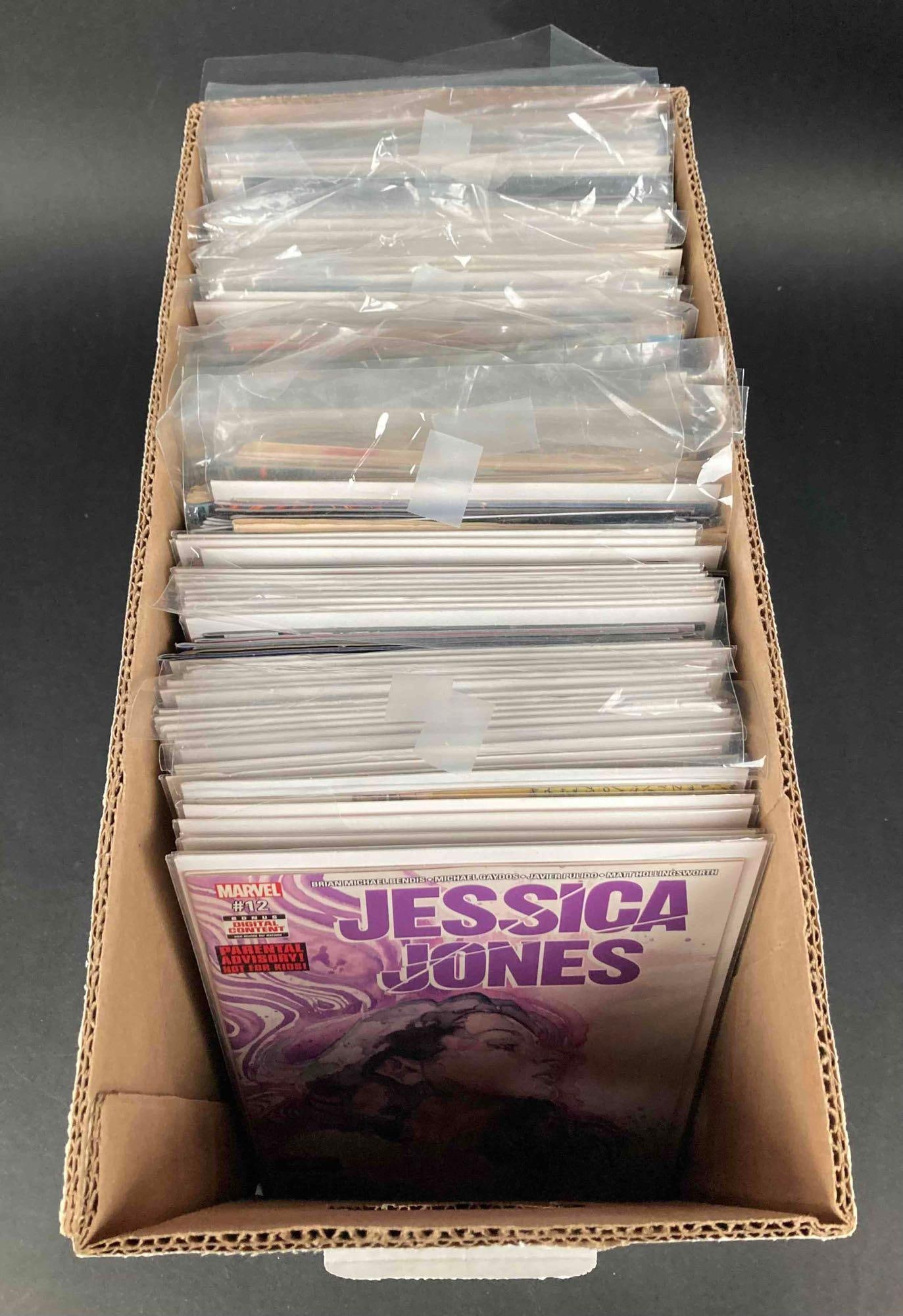 Long Marvel Comic Book Box (The Scarlet Witch, Nova, Kitty Pride, Defenders, and More) (1 of 5)