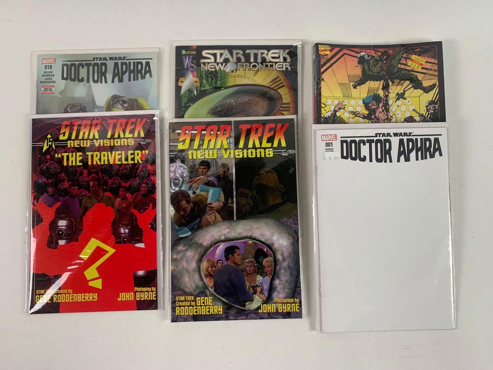 Star Trek, Star Wars, and Doctor Aphra Comic Books (1 of 6)