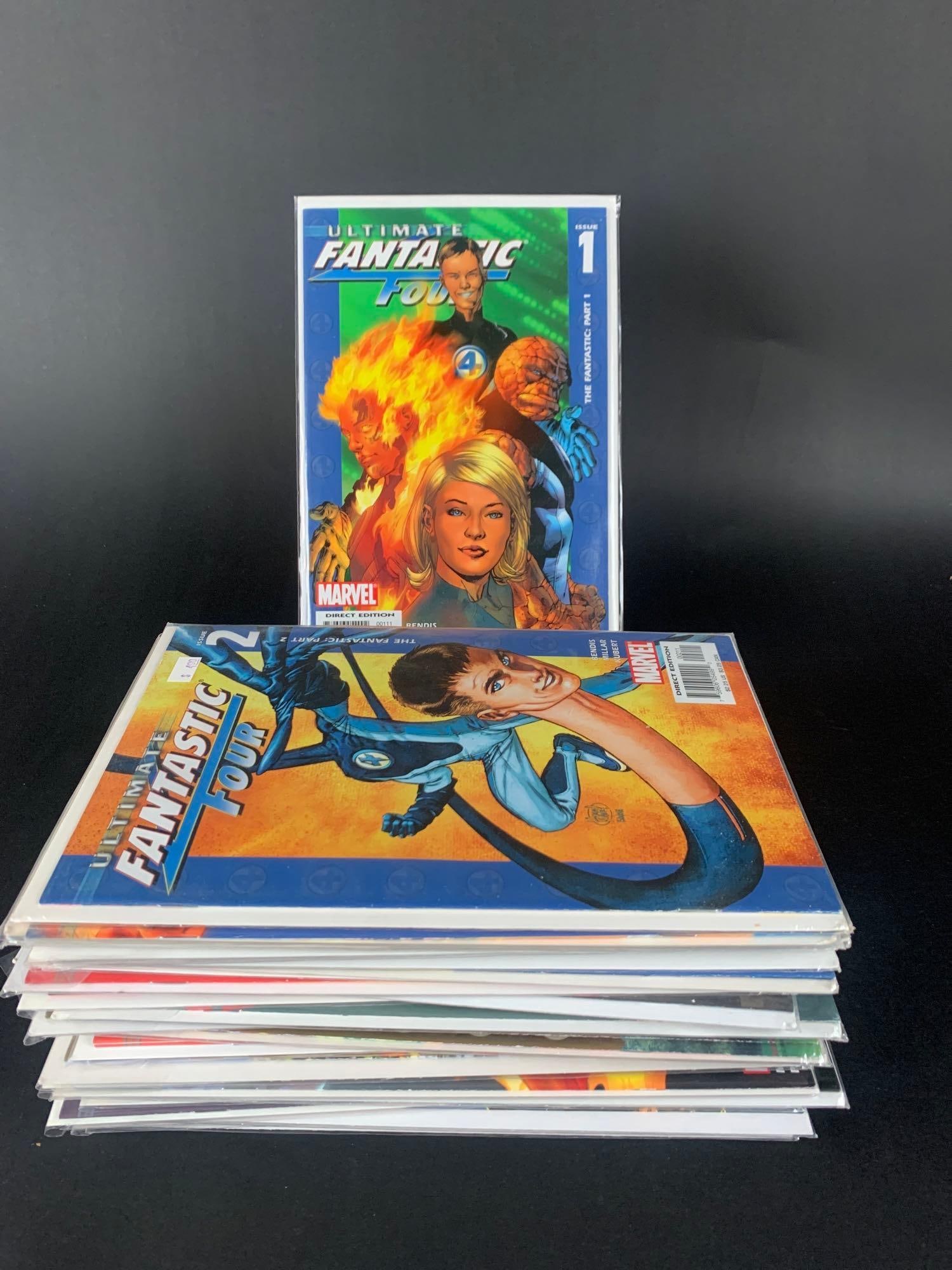 Large Lot of "Ultimate Fantastic Four" Comics (NM Condition) (1 of 11)