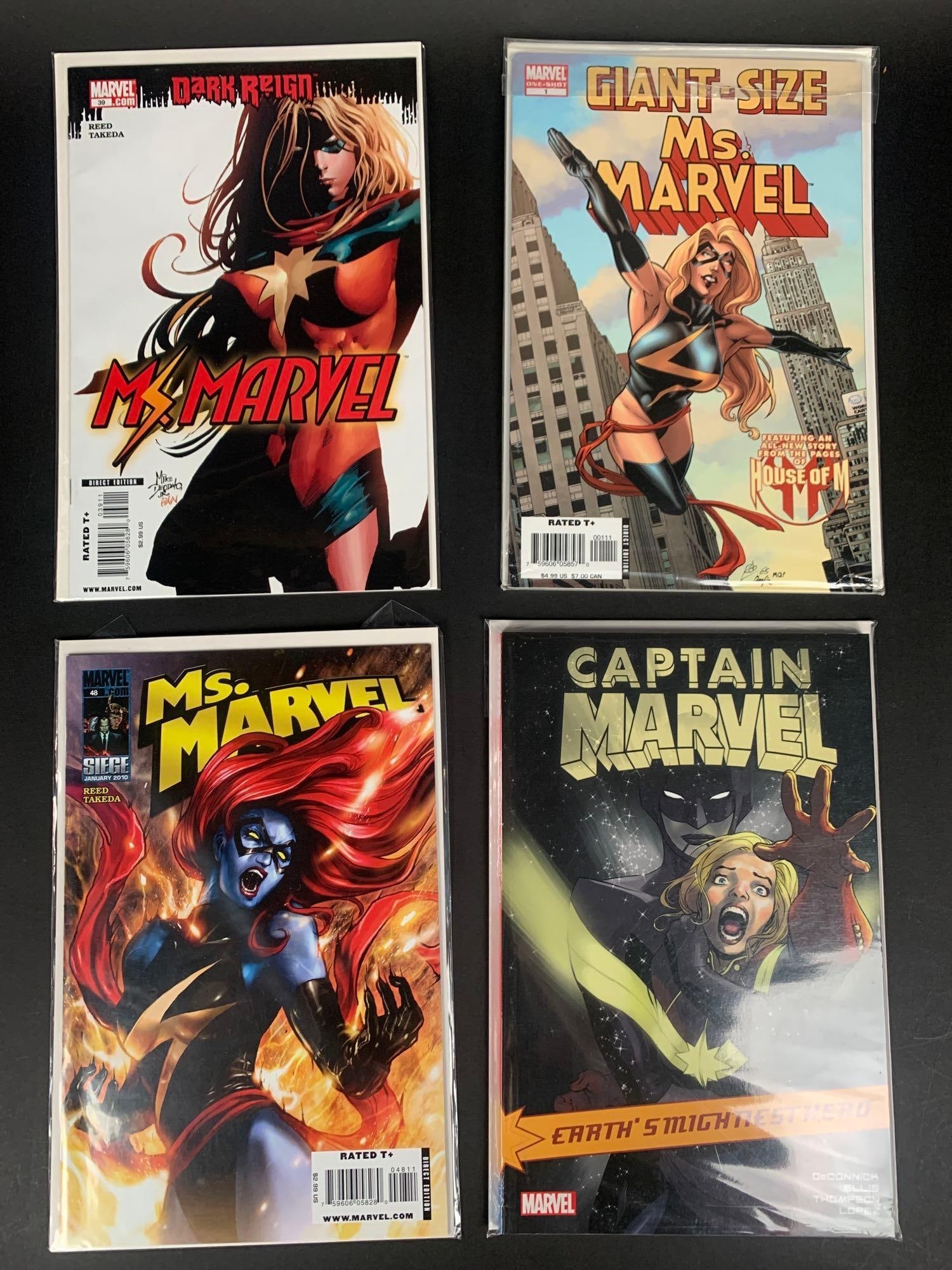 Ms. Marvel Collectible Comics (NM Condition) (1 of 9)
