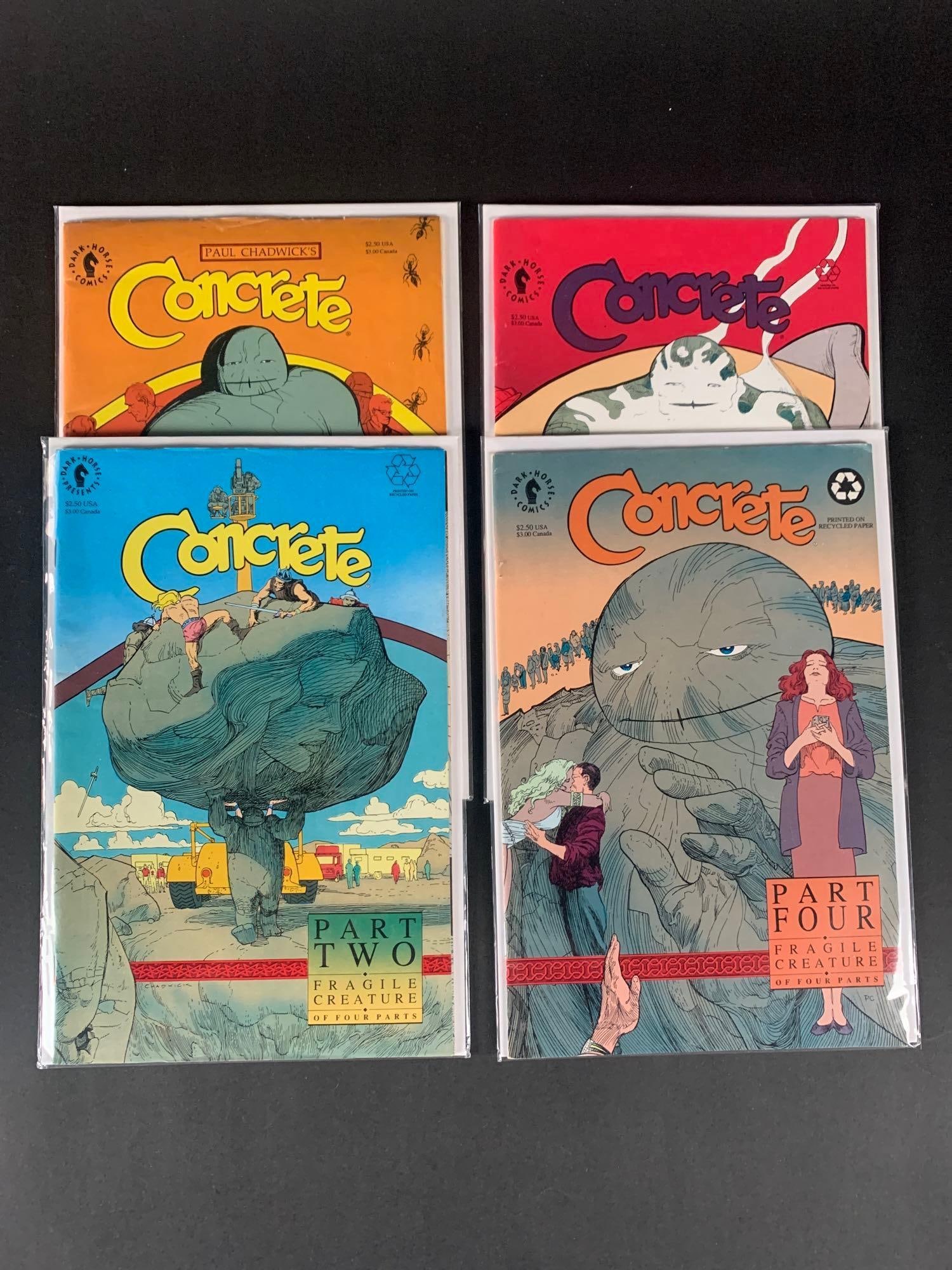 Paul Chadwick's "Concrete" Full Comic Set (Darkhorse) (1 of 5)