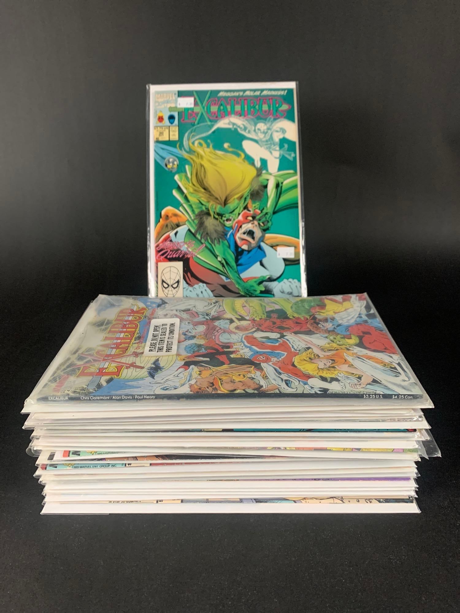 26 Vintage Excalibur Comic Books (Marvel) (1 of 9)
