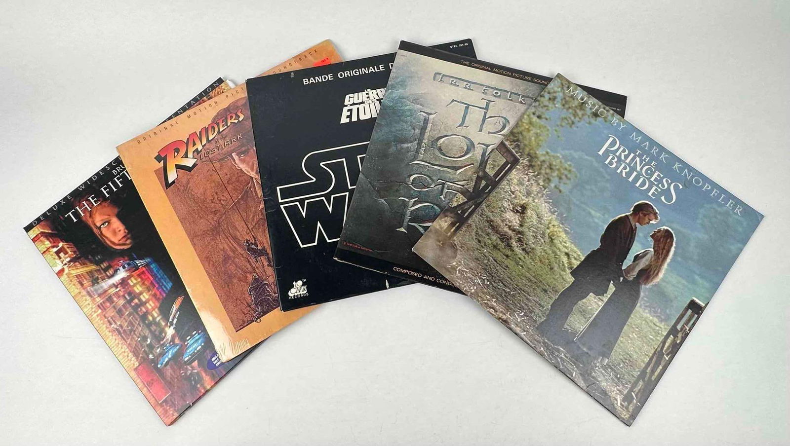 5 Vintage Movie Records (The Fifth Element, Star Wars, The Princess Bride & more) (1 of 12)