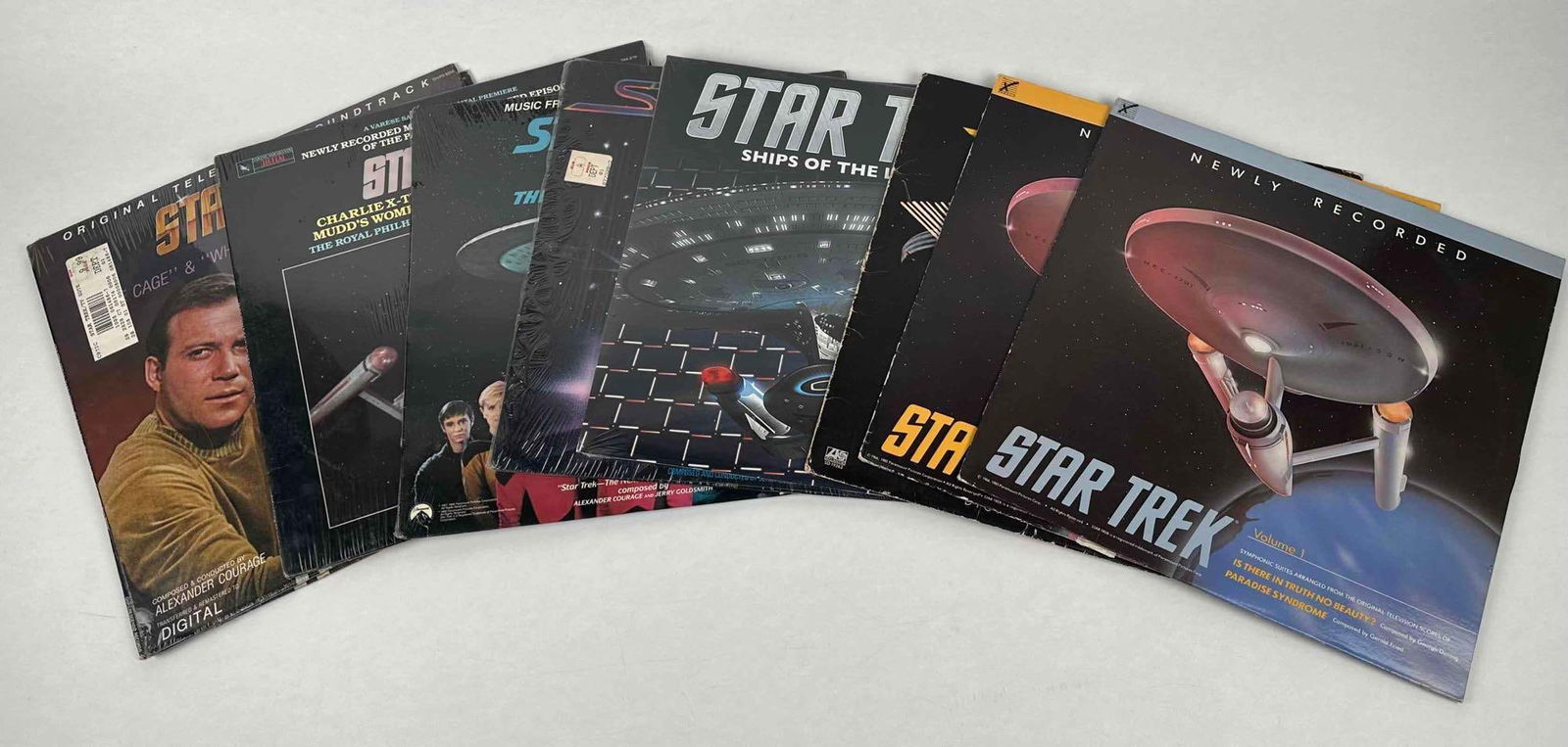 9 Star Trek Soundtrack Records (1 of 10)
