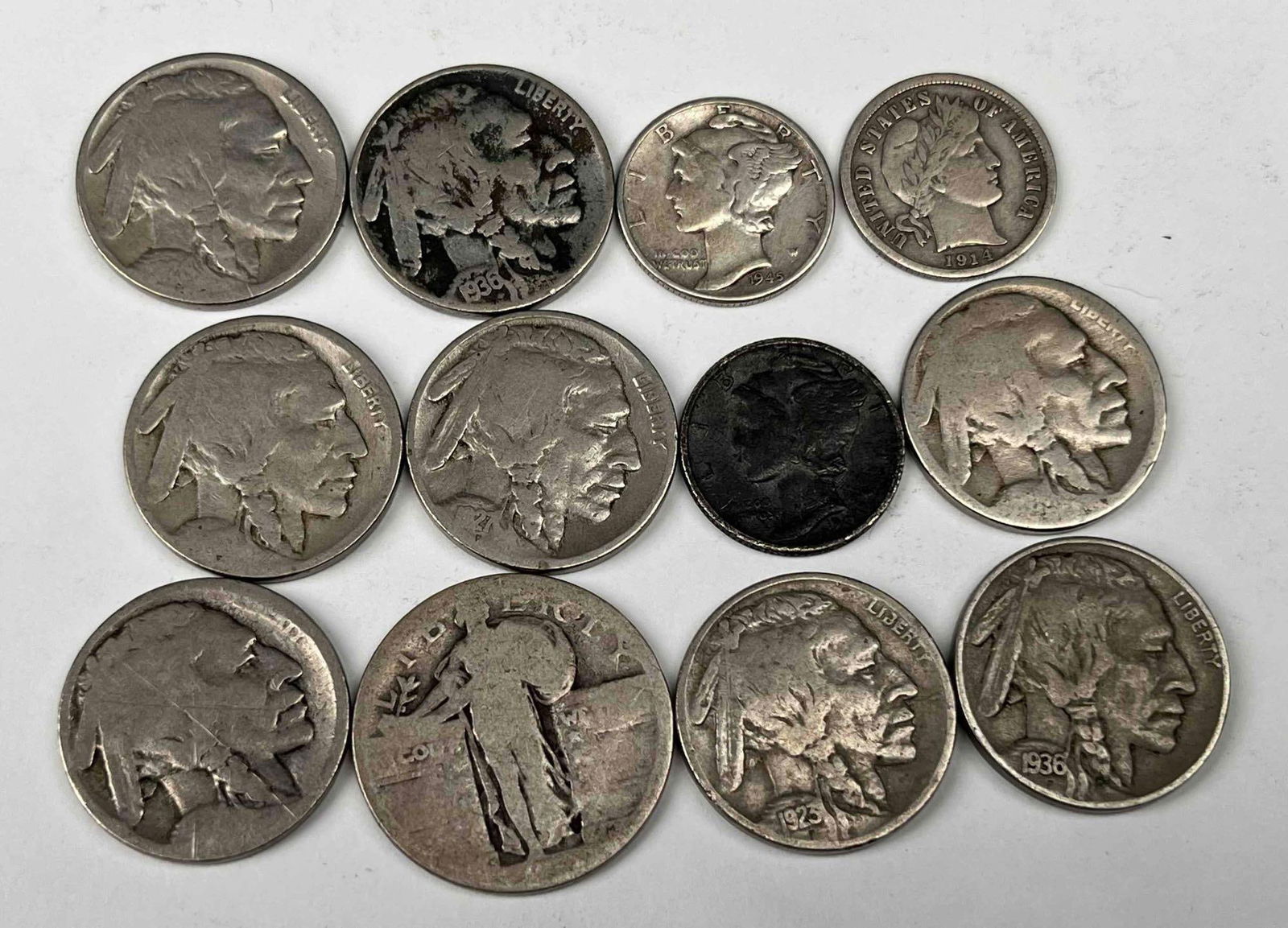 Lot of Misc. Vintage Silver and Other Coins (1 of 4)
