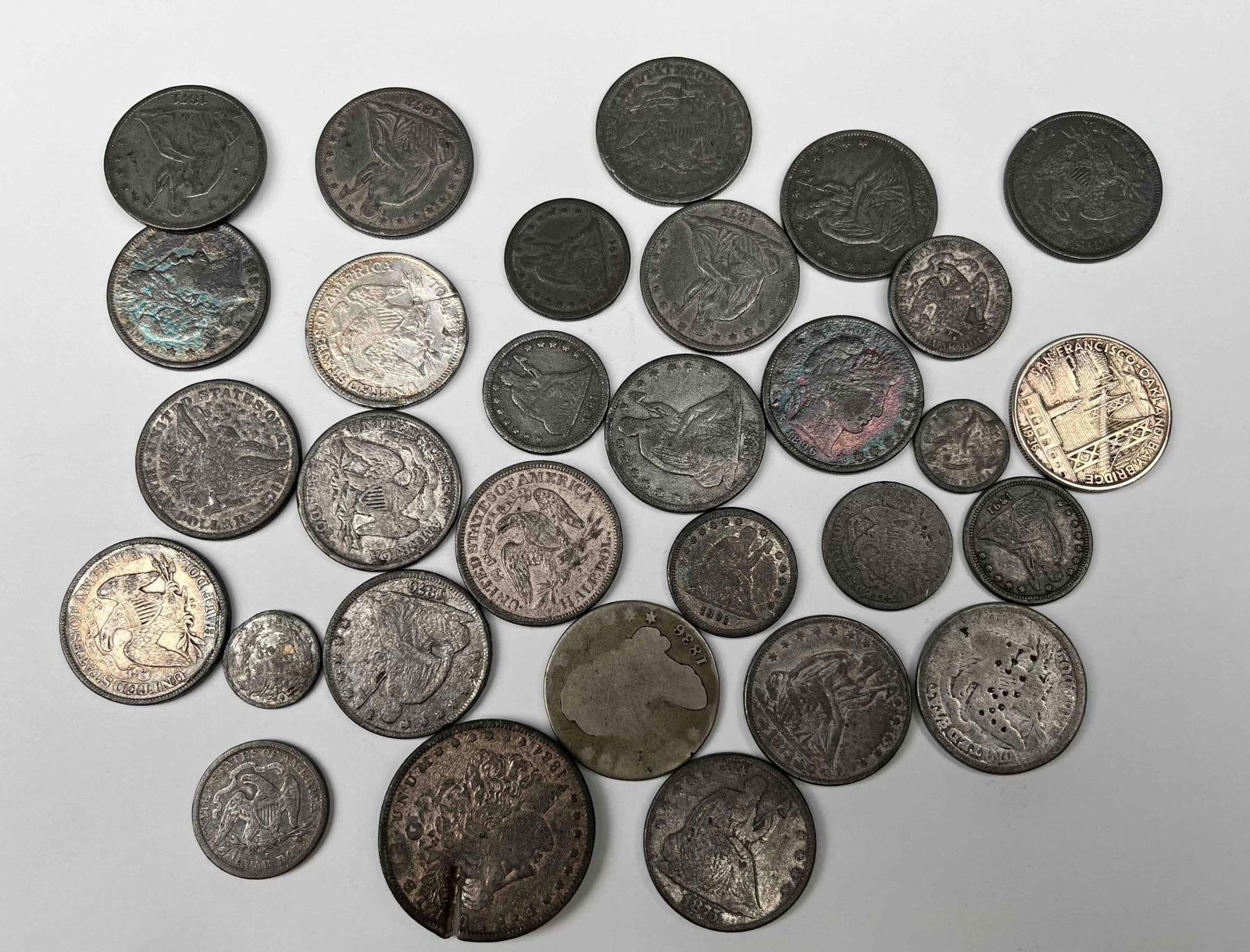 Lot of Silver Coins (1 of 6)