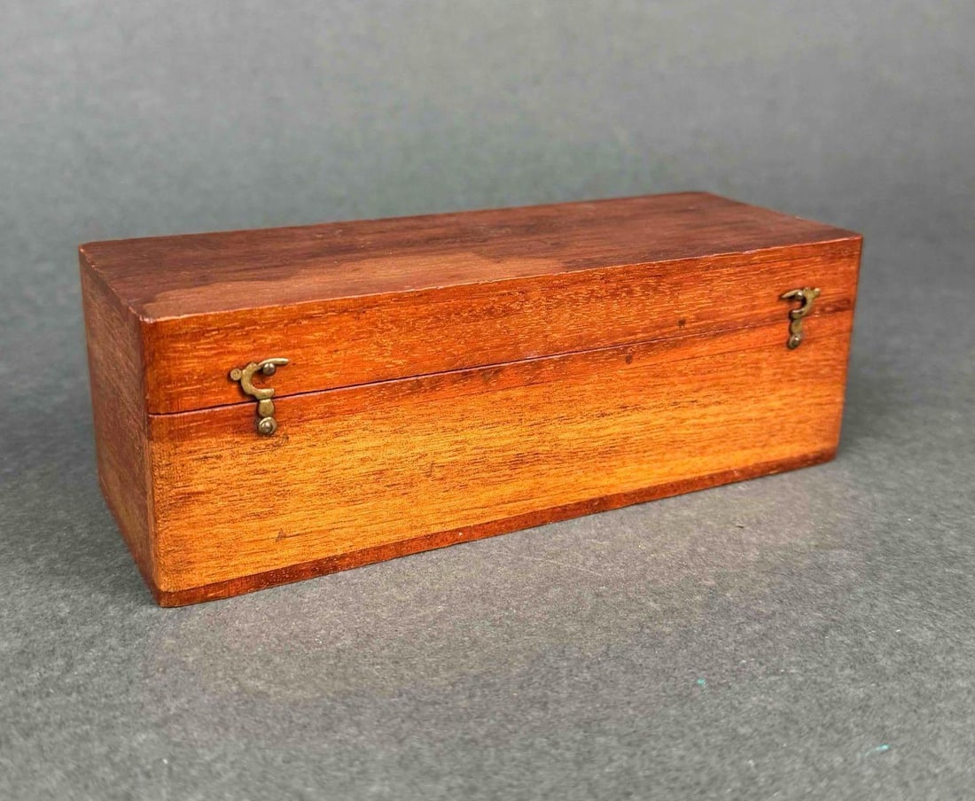 Antique French Brass Pocket Microscope (1 of 5)