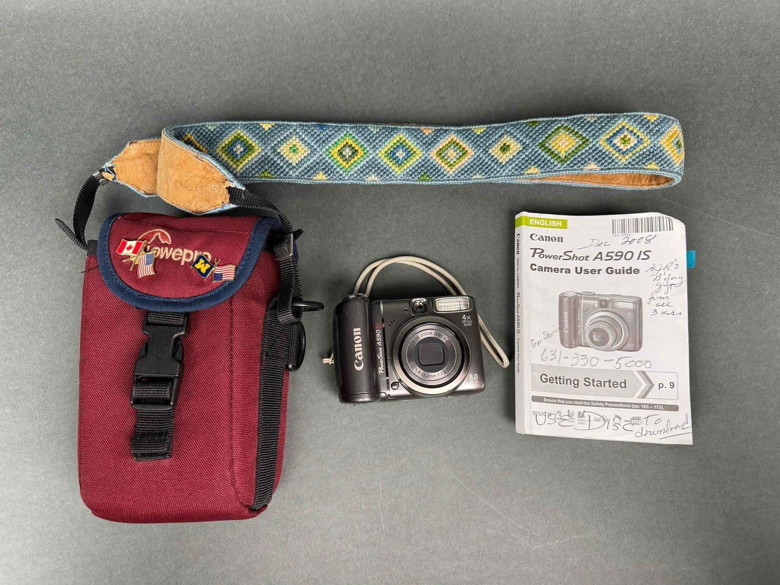 Canon PowerShot A590 IS Digital Camera (1 of 10)