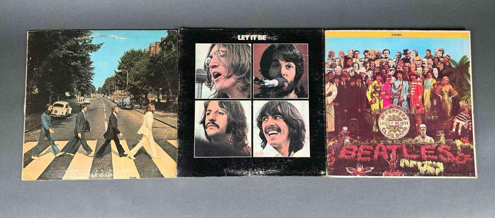 Lot of 3 Vintage Beatles Records (1 of 7)
