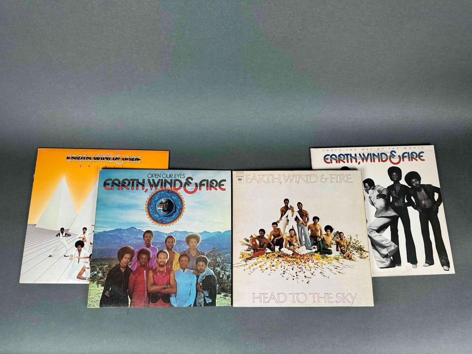 Lot of 4 Vintage Earth, Wind, and Fire Records (1 of 9)